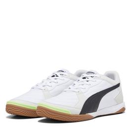 Puma Doucals lace-up leather sneakers Braun