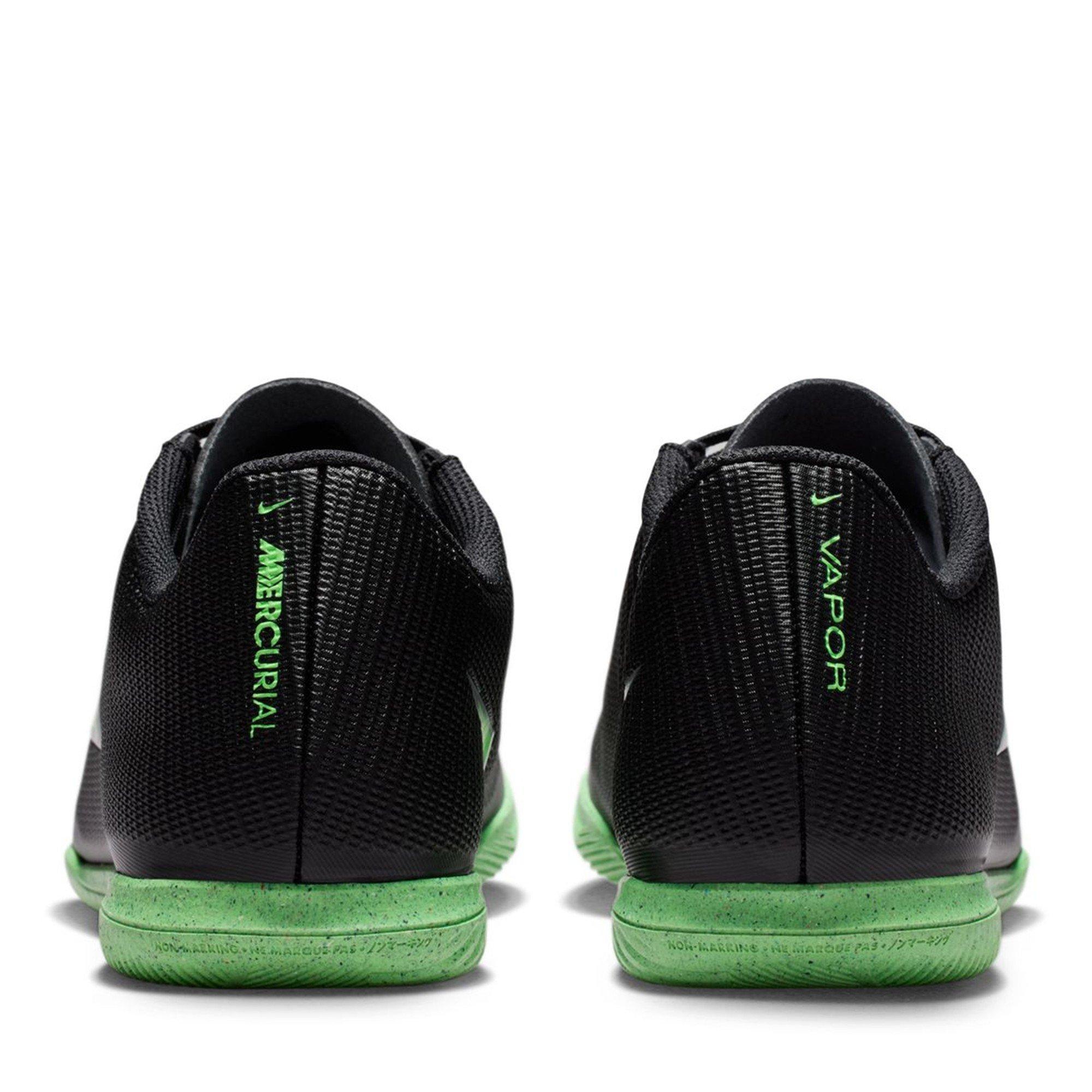 Black/Green-Blk - Nike - Men's Merc Vapor17 Indoor Football Boot - 5