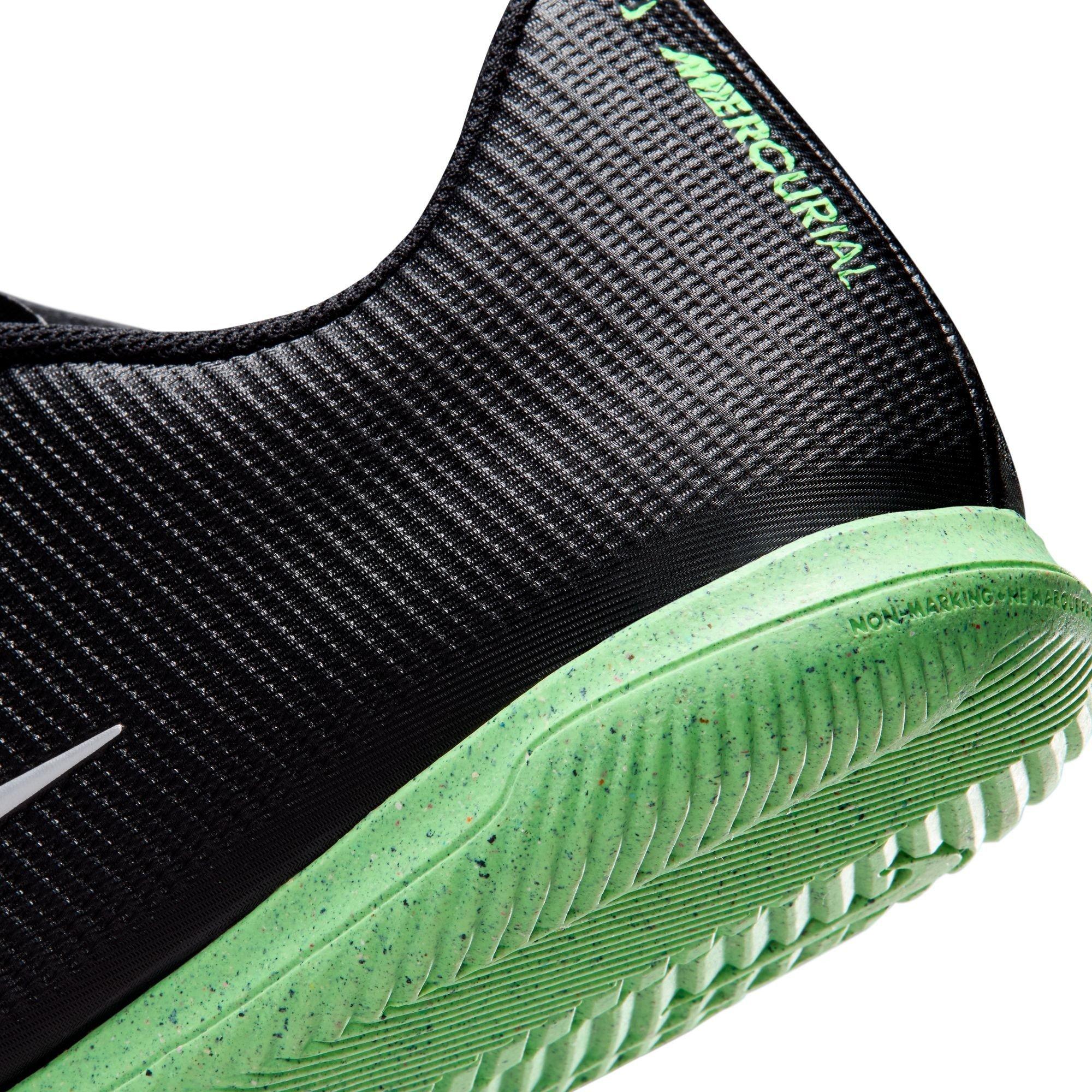 Black/Green-Blk - Nike - Men's Merc Vapor17 Indoor Football Boot - 8
