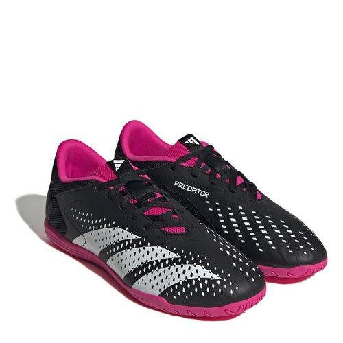 CBlk/Wht/Pink 2 - adidas - Predator Accuracy 4 Sala Indoor Football Boots - 3