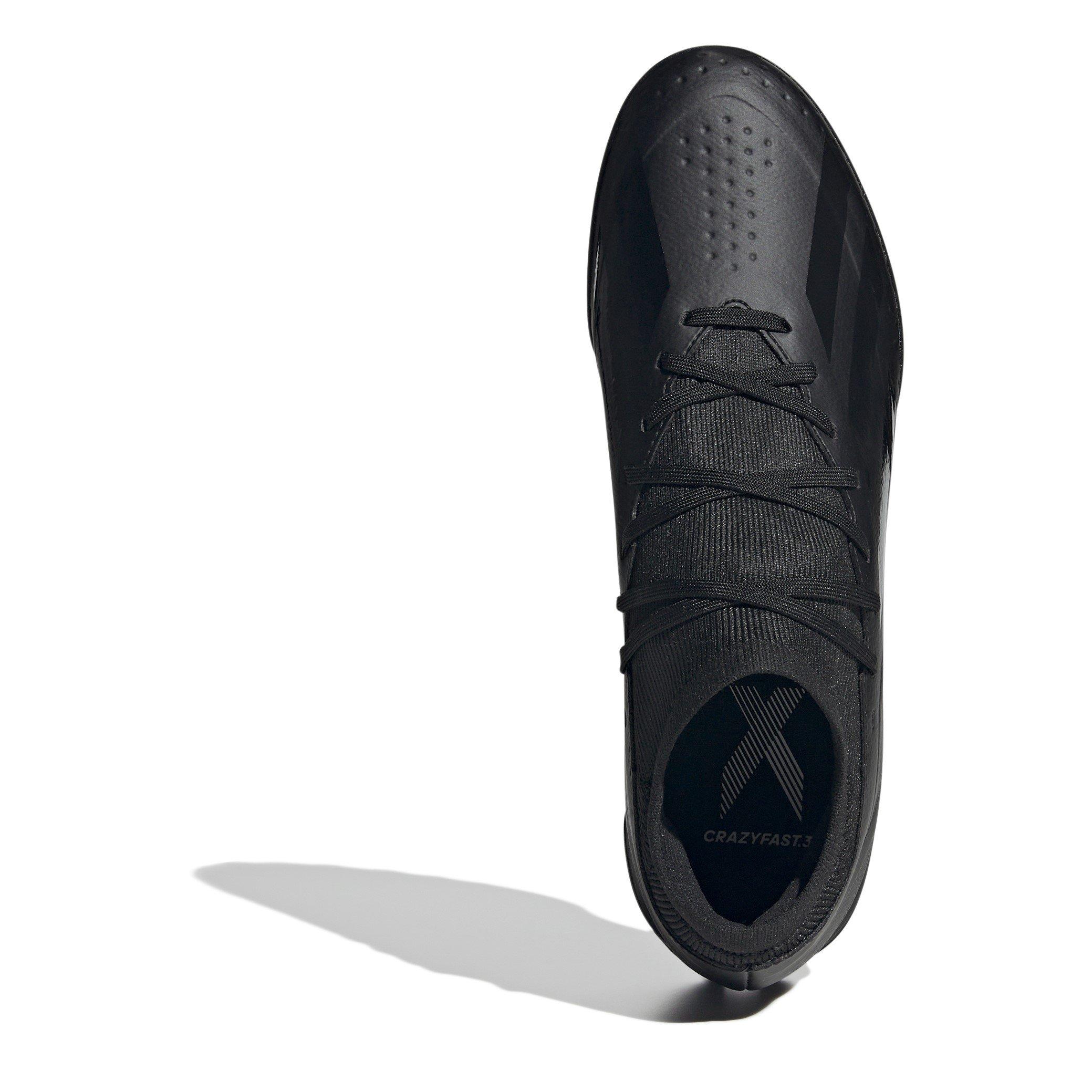 Black/Black - adidas - X Crazyfast League Turf Football Boots - 5