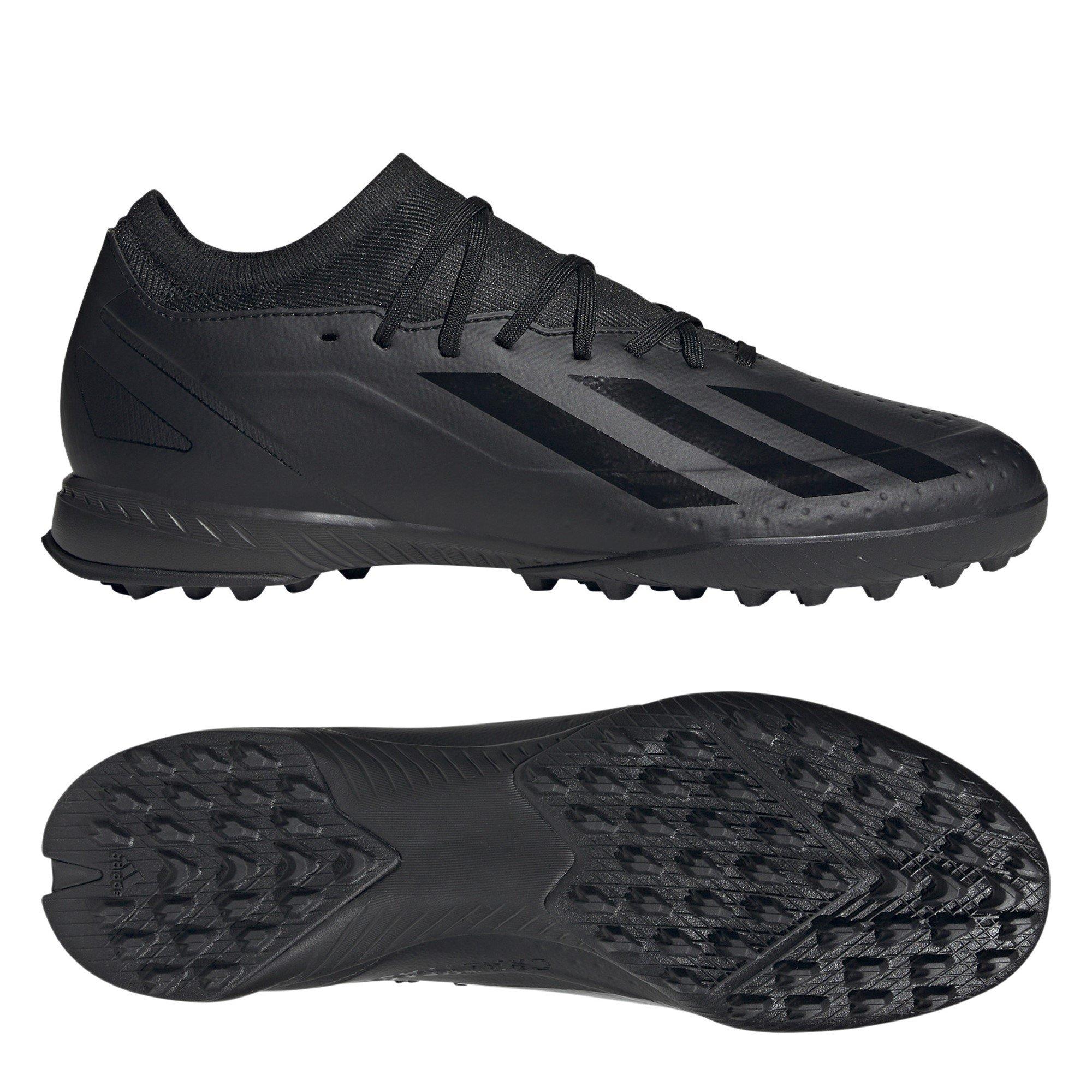 Black/Black - adidas - X Crazyfast League Turf Football Boots - 10