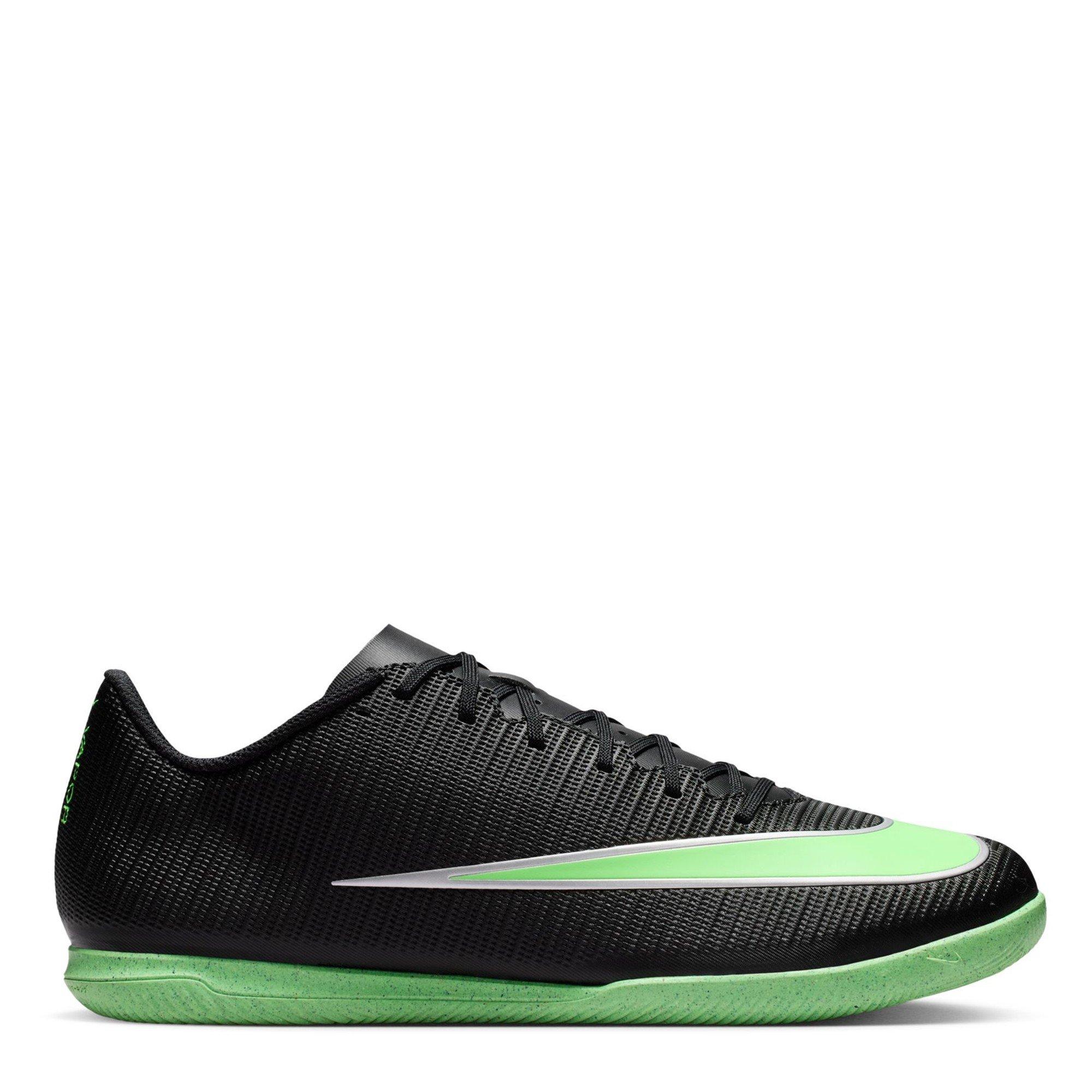 Black/Green - Nike - Men's Mercurial Club Indoor Football Boot - 1