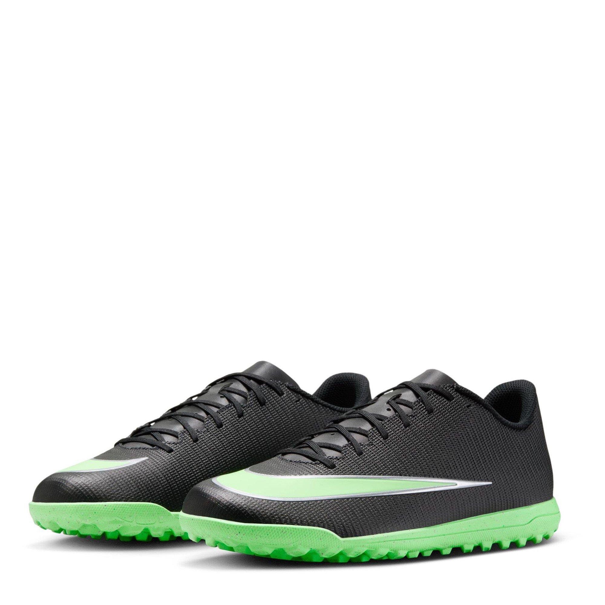 Black/Green - Nike - Men's Mercurial Club Astro Turf Football Boot - 4
