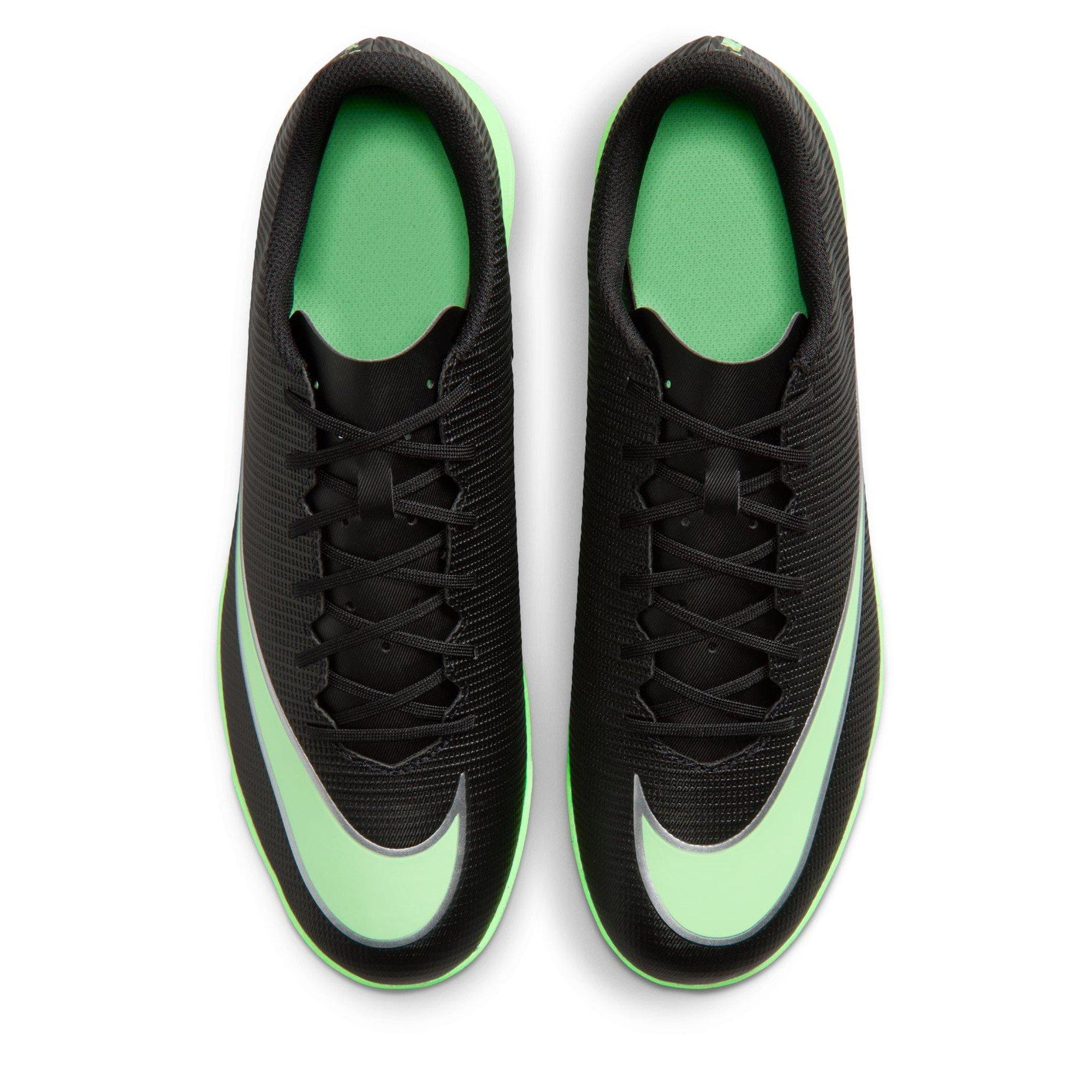 Black/Green - Nike - Men's Mercurial Club Astro Turf Football Boot - 6