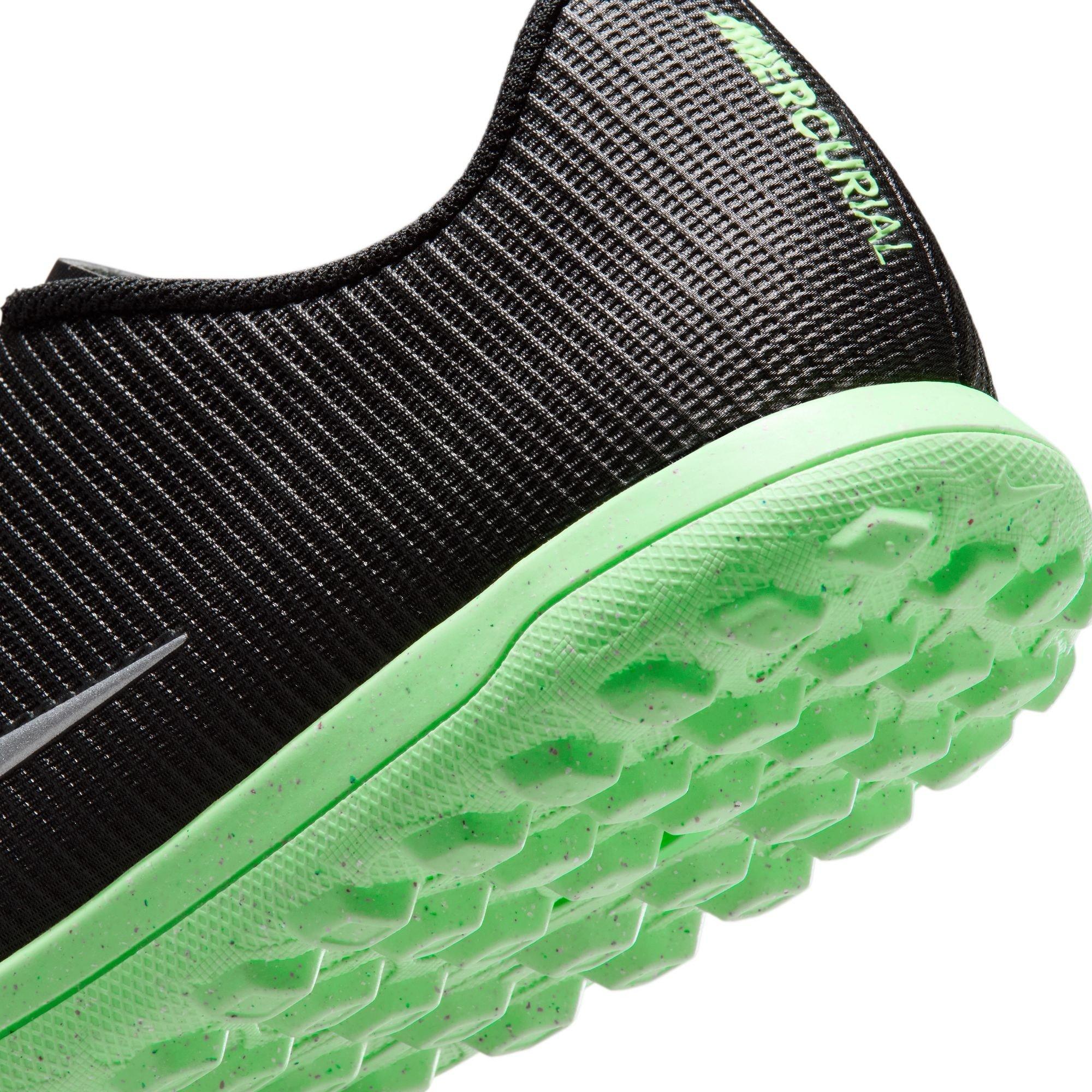 Black/Green - Nike - Men's Mercurial Club Astro Turf Football Boot - 8