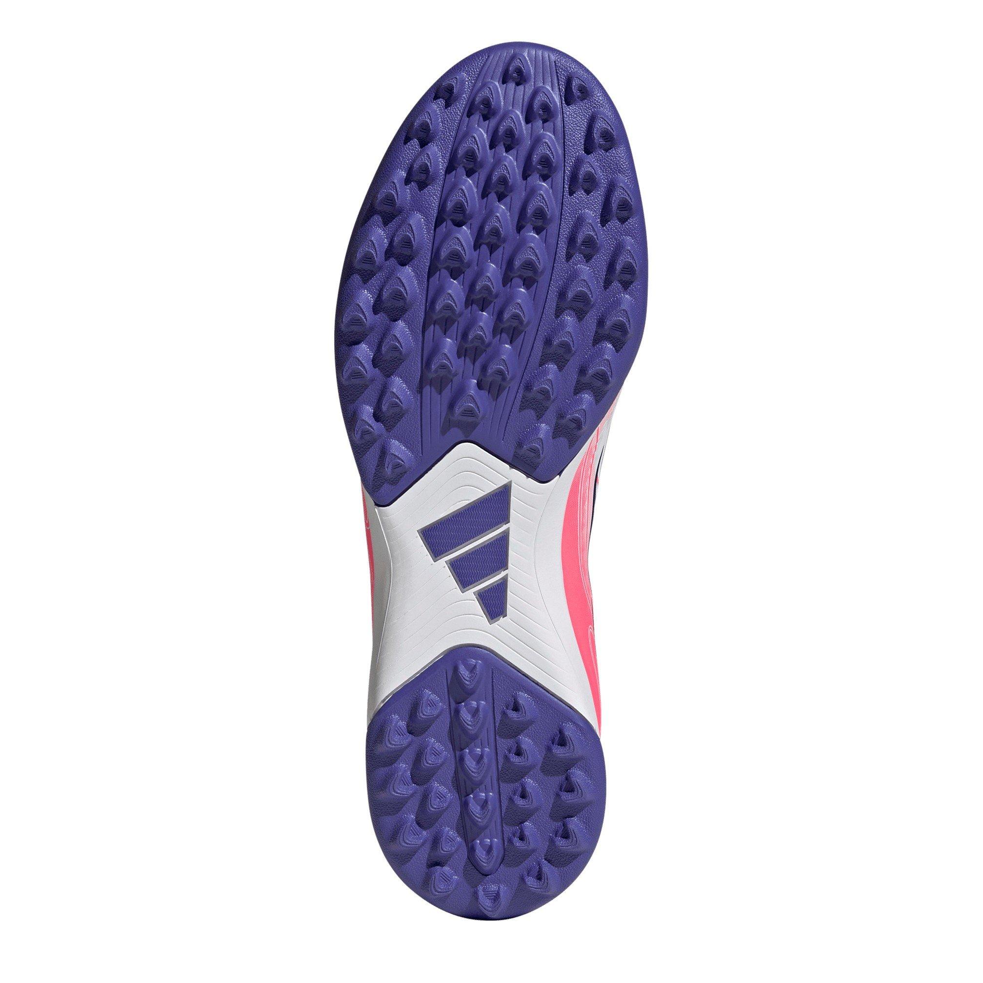 Wit/Koraal - adidas - F50 Hyperfast Club Turf Football Shoes Mens - 6