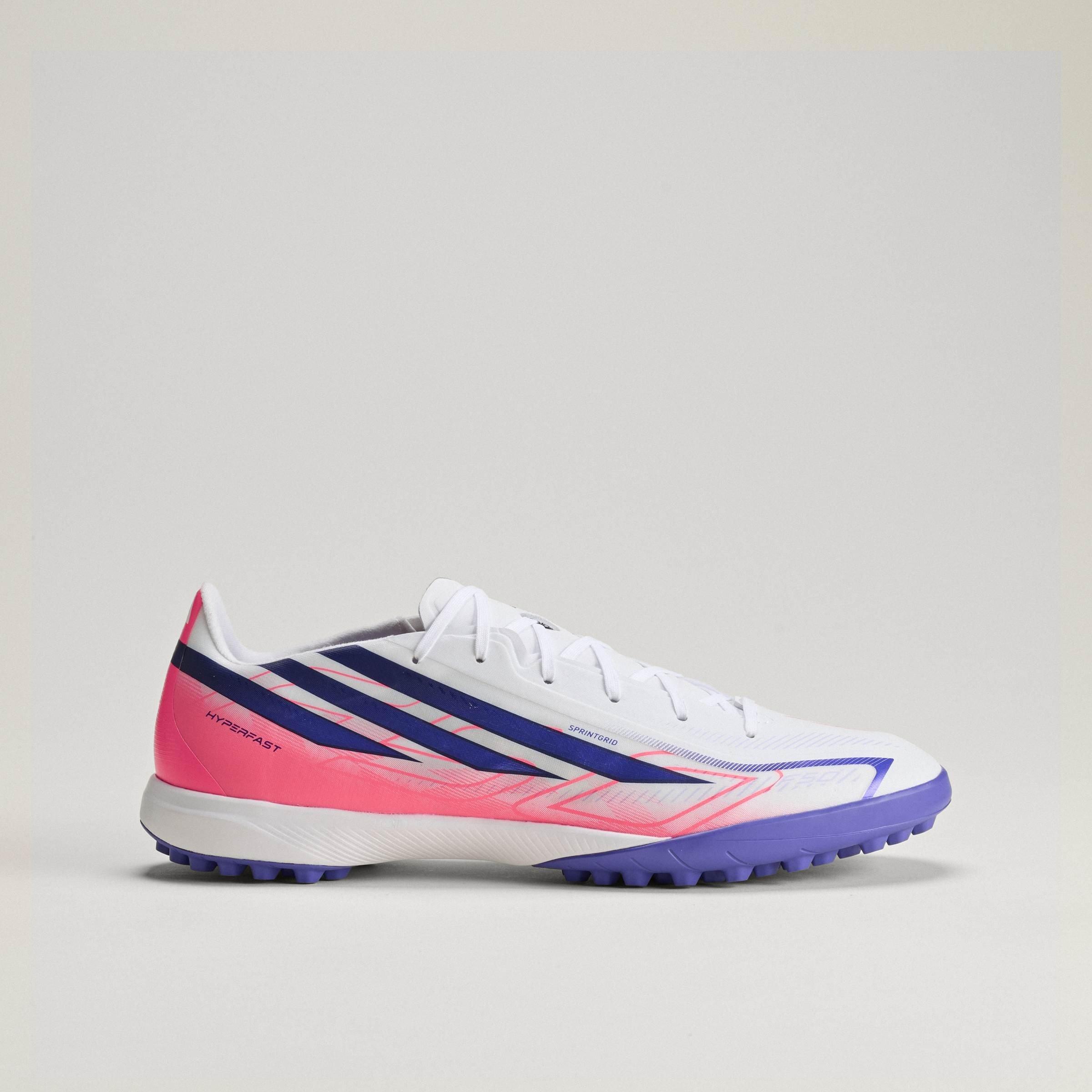Wit/Koraal - adidas - F50 Hyperfast League Turf Football Boots Mens - 12