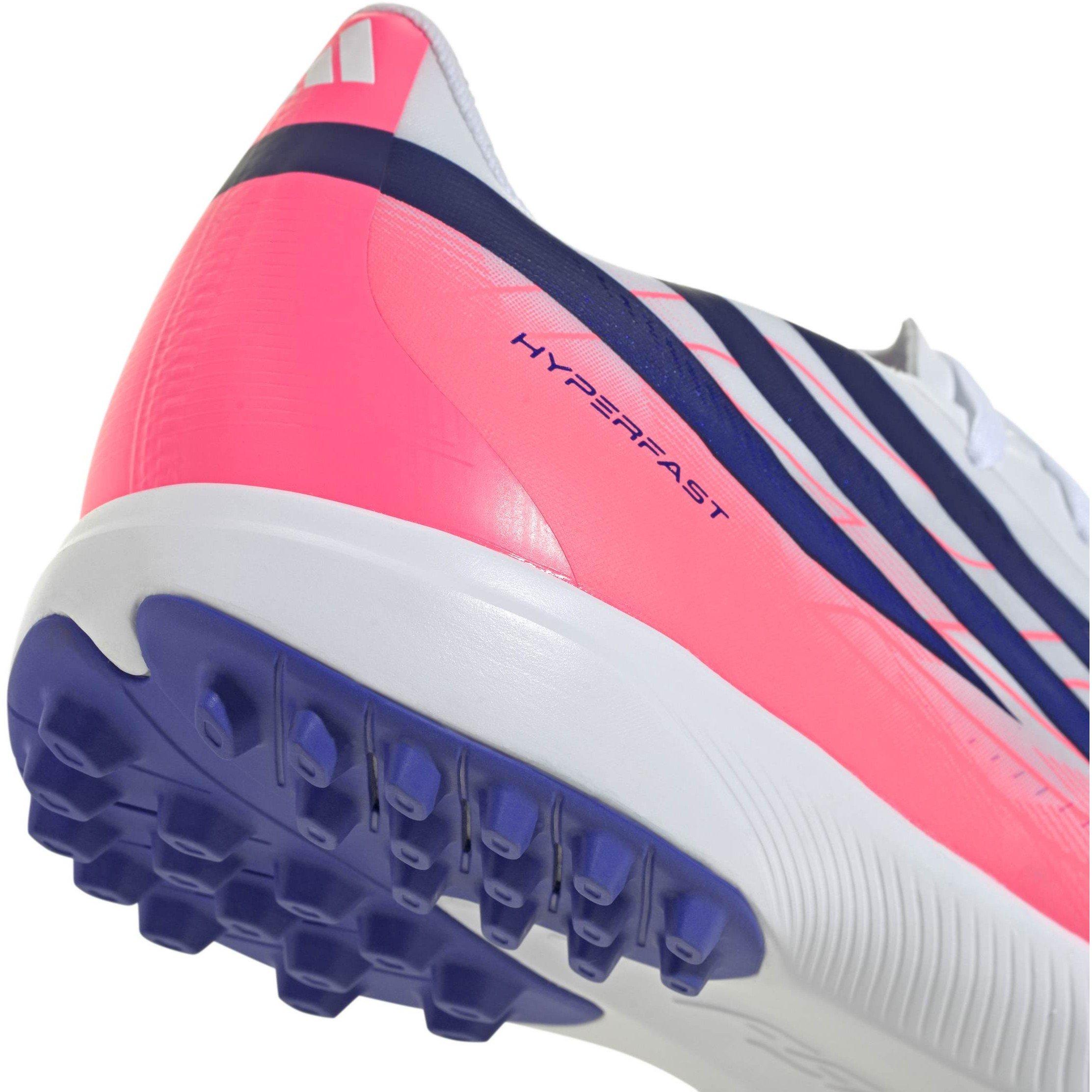 Wit/Koraal - adidas - F50 Hyperfast League Turf Football Boots Mens - 10