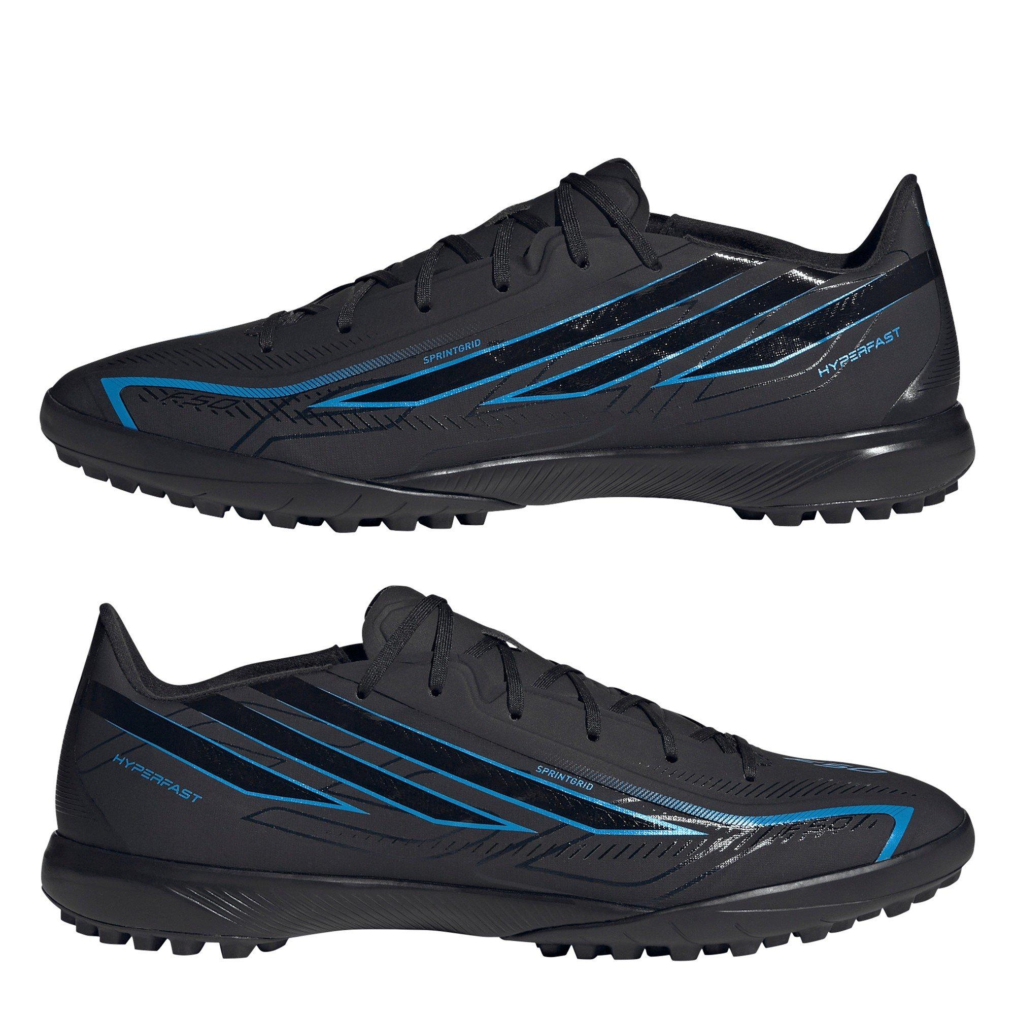 Black/Blue - adidas - F50 Hyperfast League Turf Football Boots Mens - 11