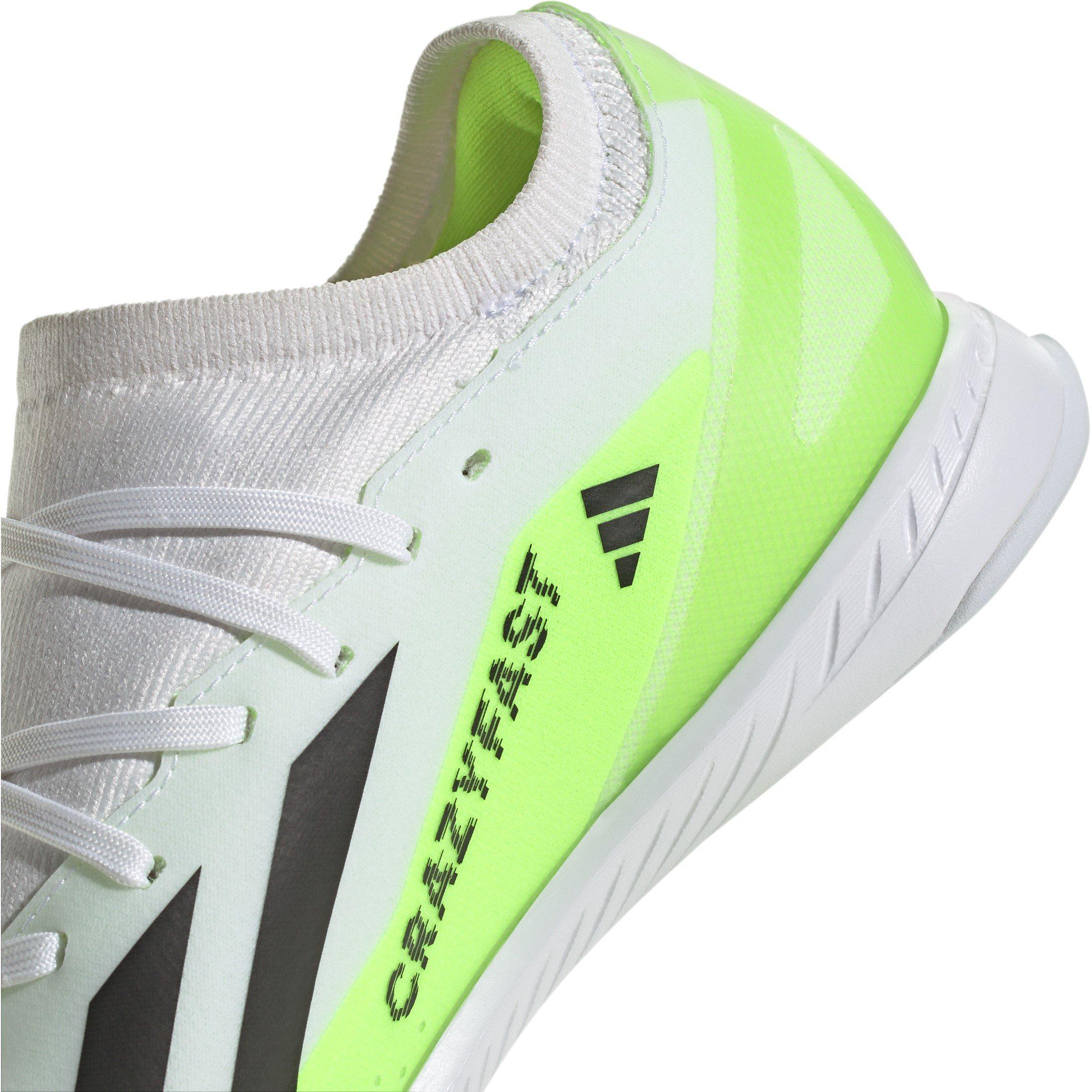 White/Blk/Lemon - adidas - adidas X Crazyfast.3 Indoor Football Boots - 7