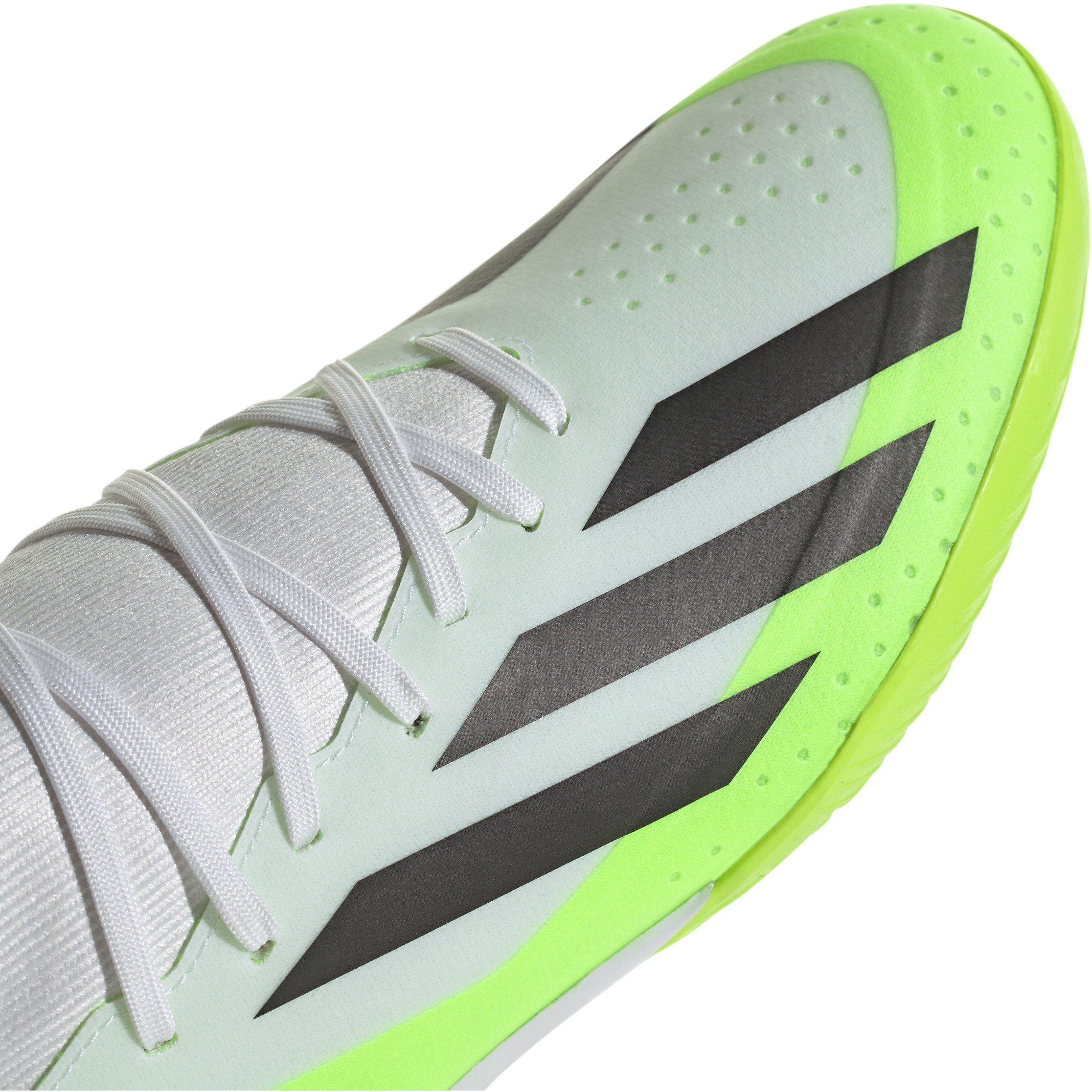 White/Blk/Lemon - adidas - adidas X Crazyfast.3 Indoor Football Boots - 8