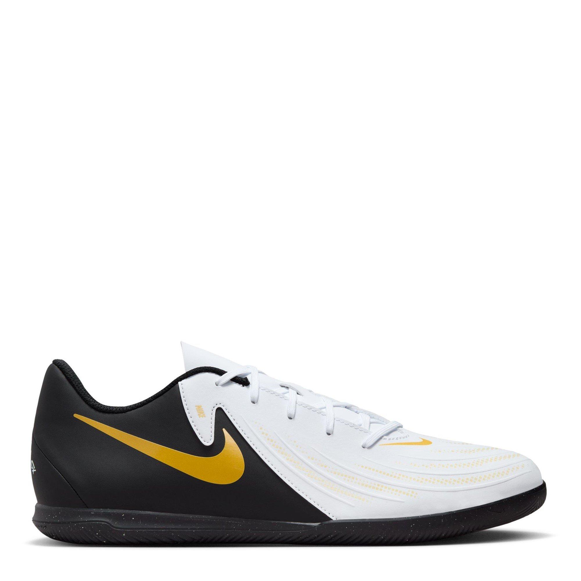 White/Blk/Gold - Nike - Phantom GX 2 Club Indoor Court Football Boots - 1