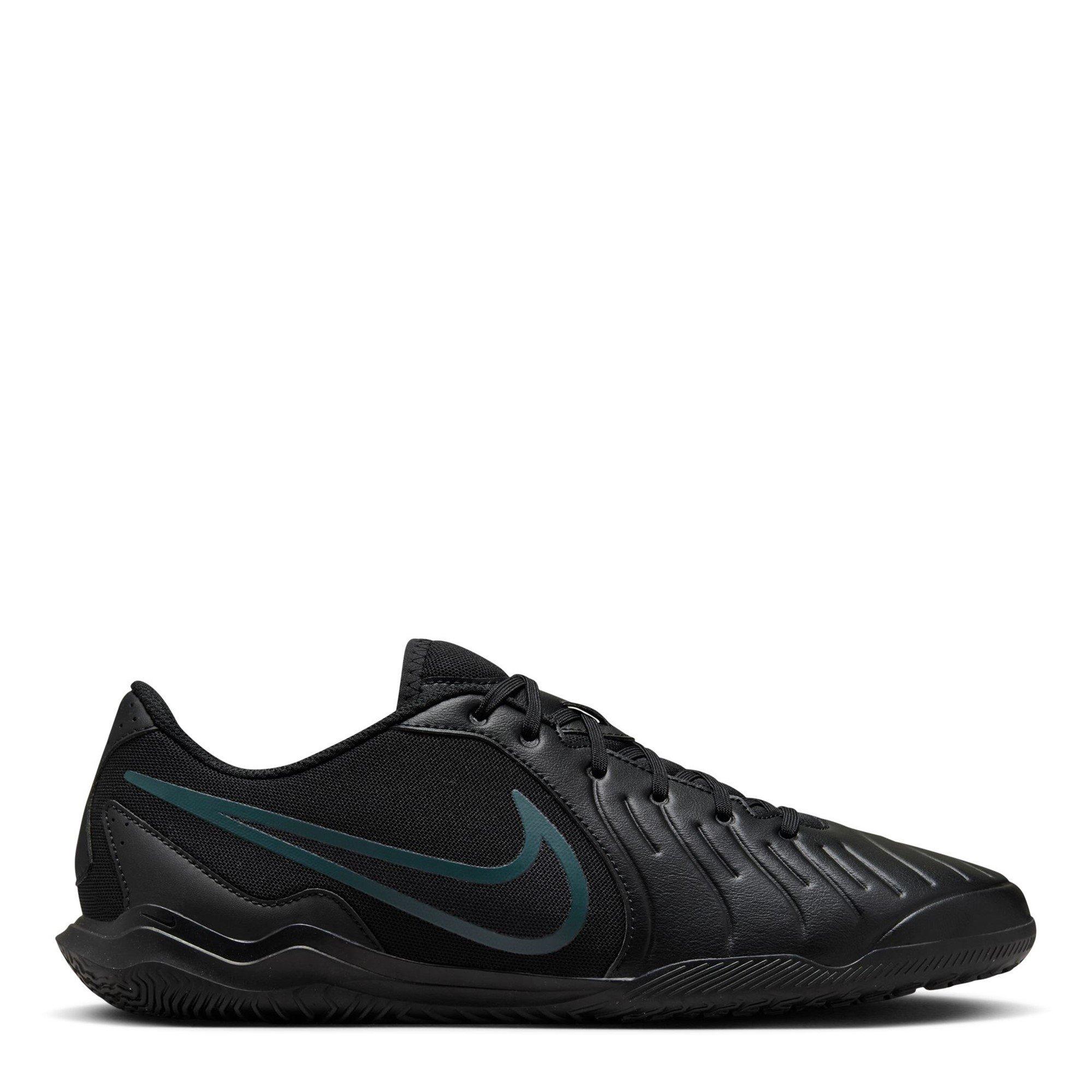 Black/Green - Nike - Tiempo Legend 10 Club Adults Indoor Court Football Boots - 1