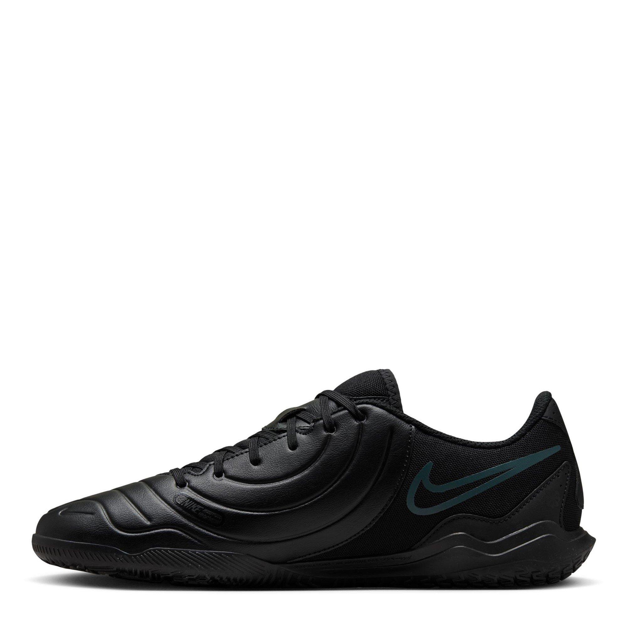 Black/Green - Nike - Tiempo Legend 10 Club Adults Indoor Court Football Boots - 2