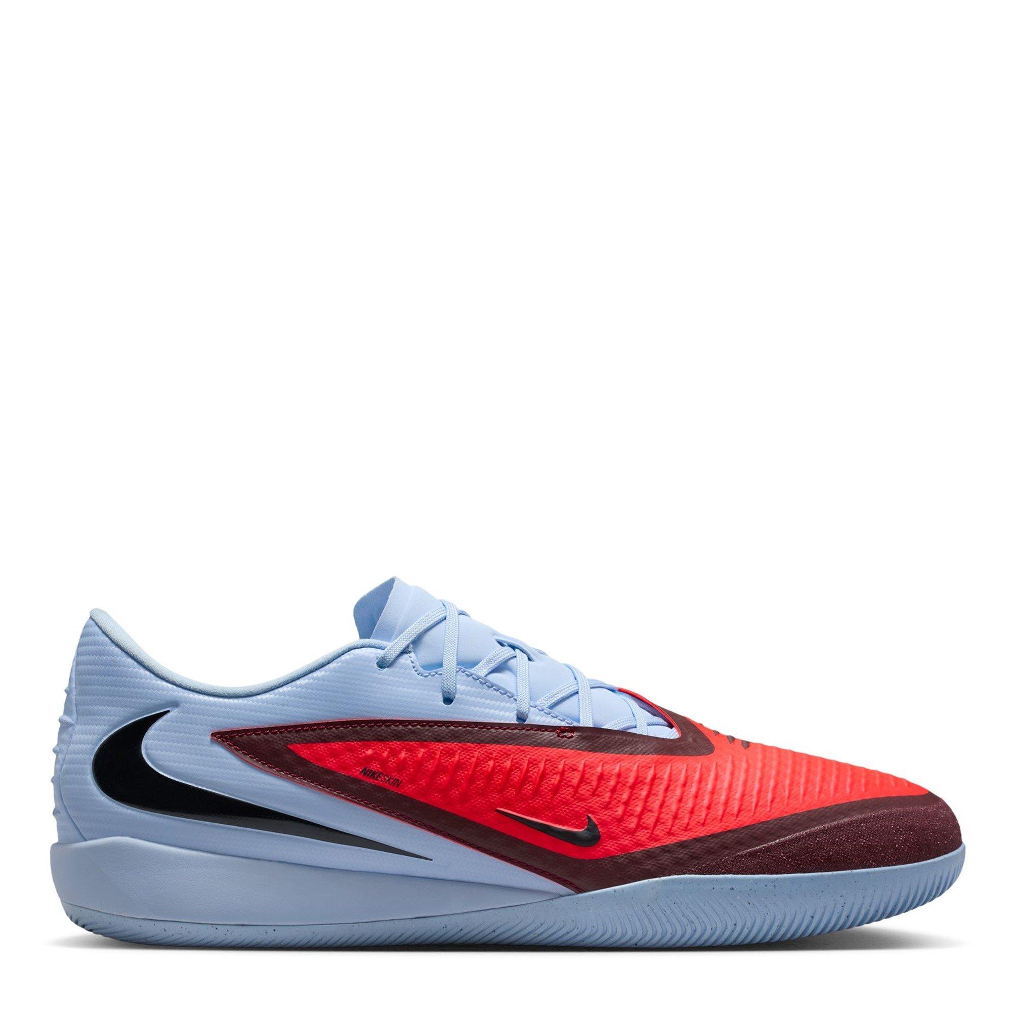Nike Men's Phantom Academy 6 Low Adults Indoor Football Boots - Blue/Purple - 12 (47.5)