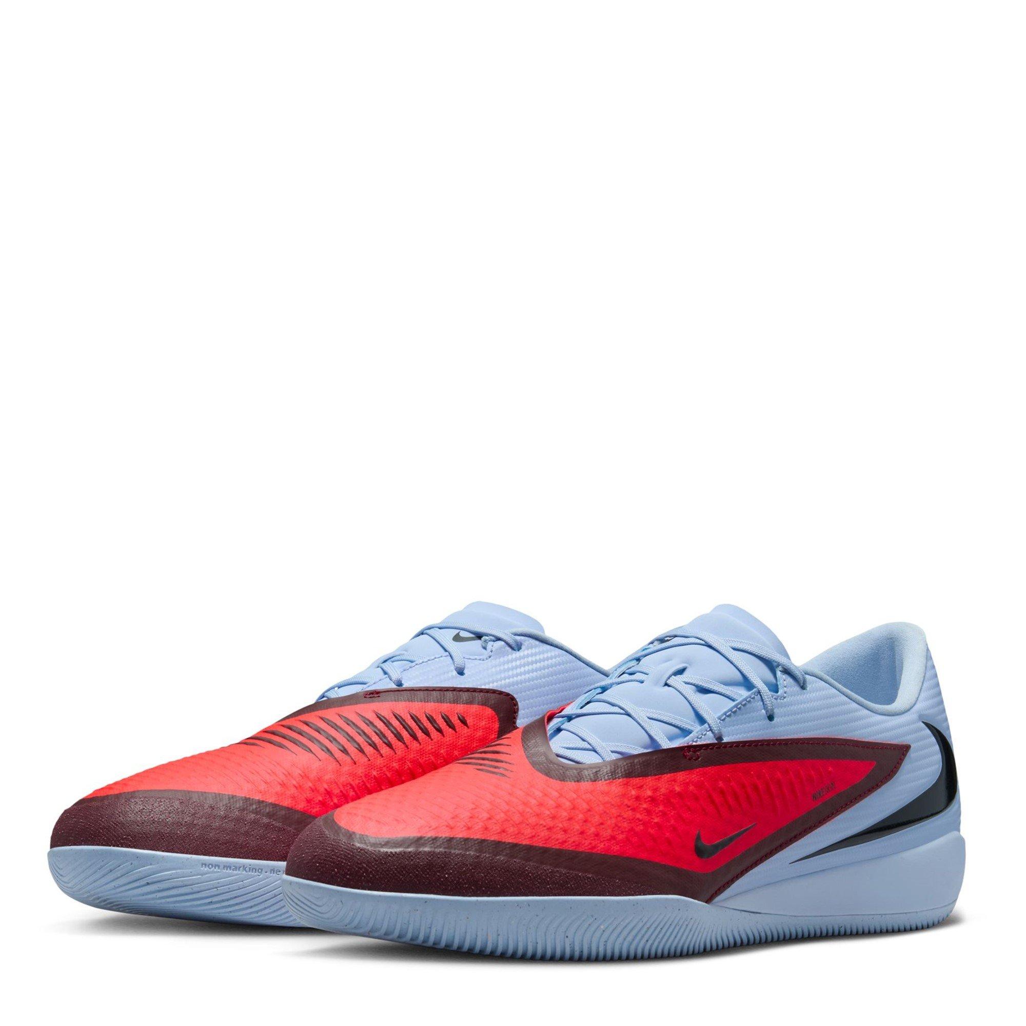 Blue/Purple - Nike - Phantom Academy 6 Low Adults Indoor Football Boots - 4