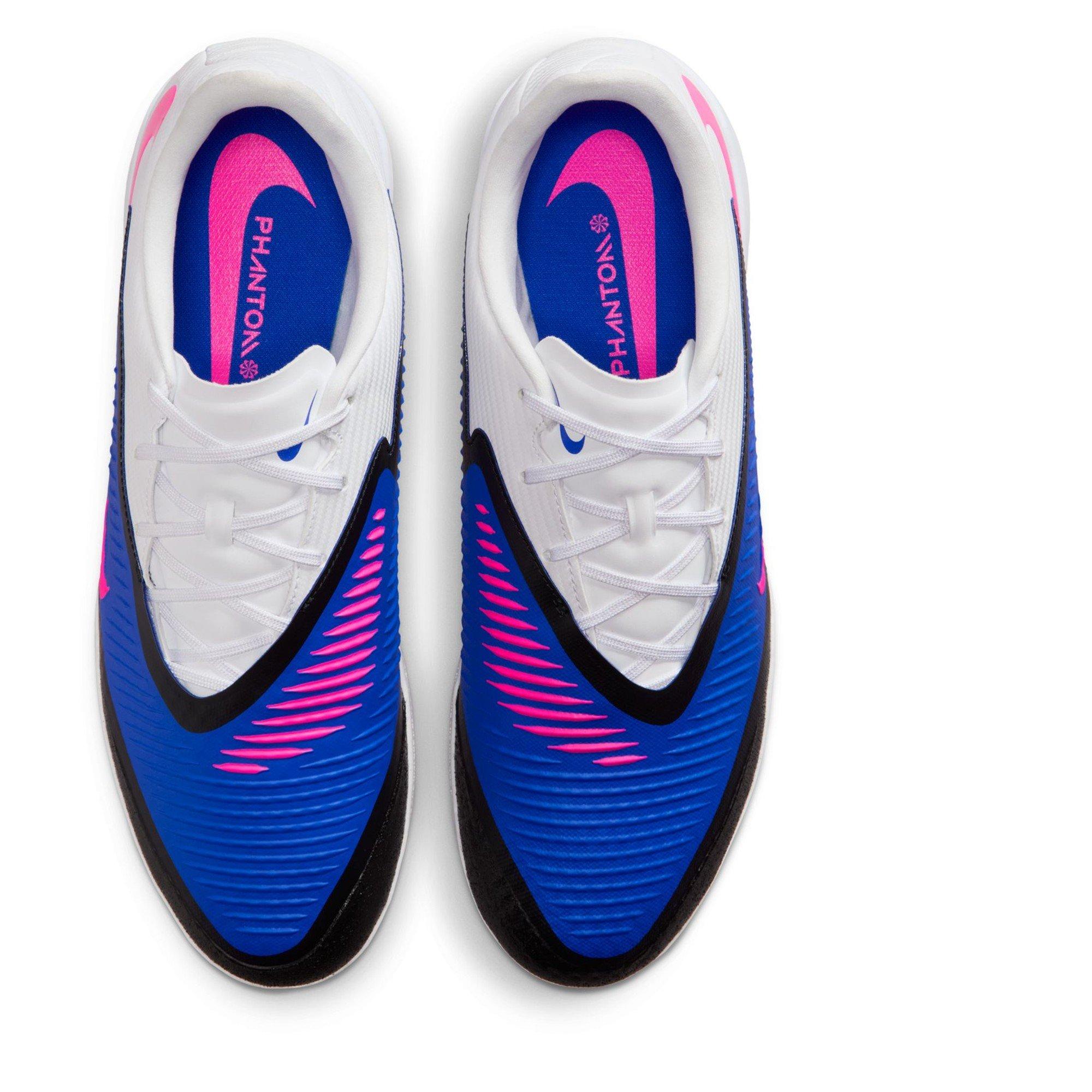 Bleu Racer - Nike - Phantom Academy 6 Low Adults Indoor Football Boots - 6