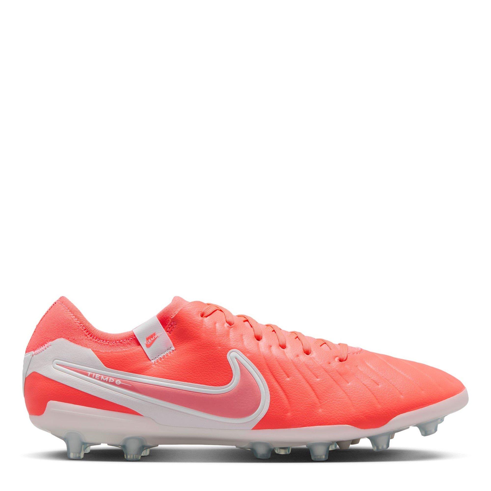 Rood/Wit - Nike - Tiempo Legend 10 Pro Adults Artificial Ground Boots - 1