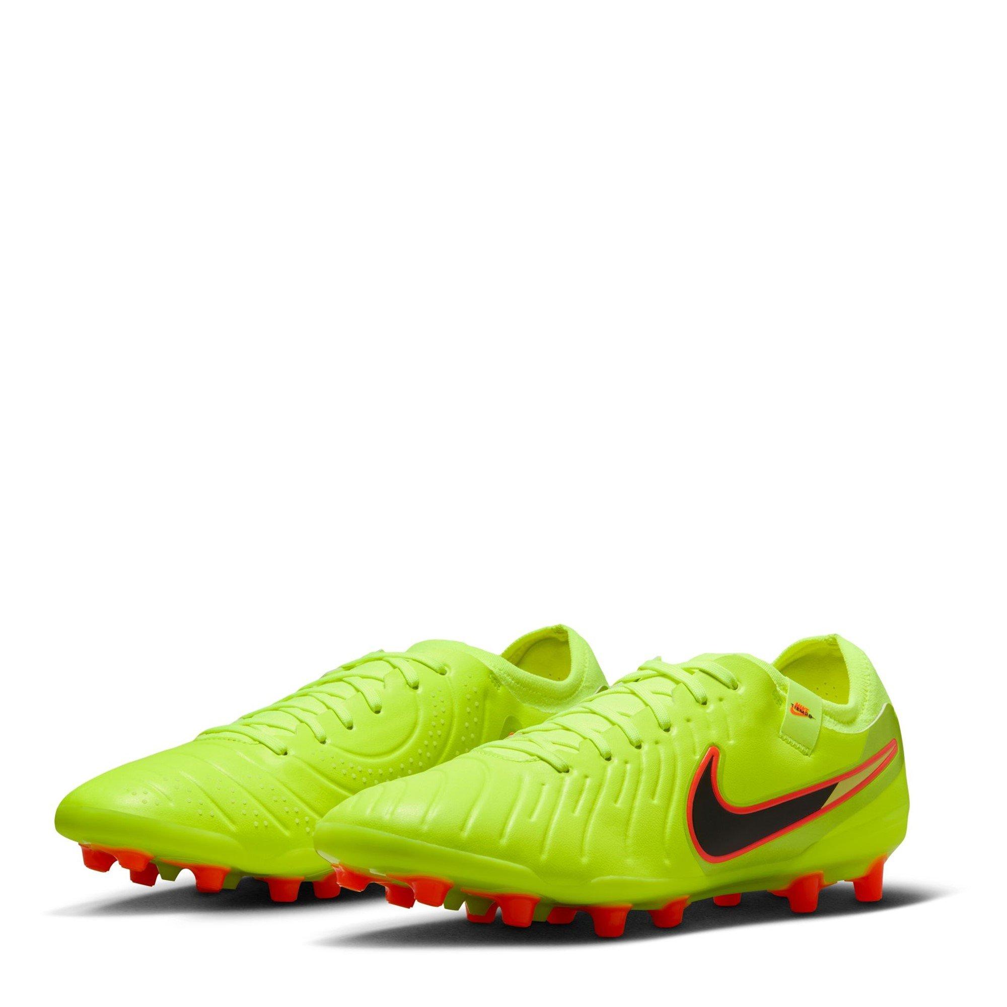 Volt/Schwarz - Nike - Tiempo Legend 10 Pro Adults Artificial Ground Boots - 4