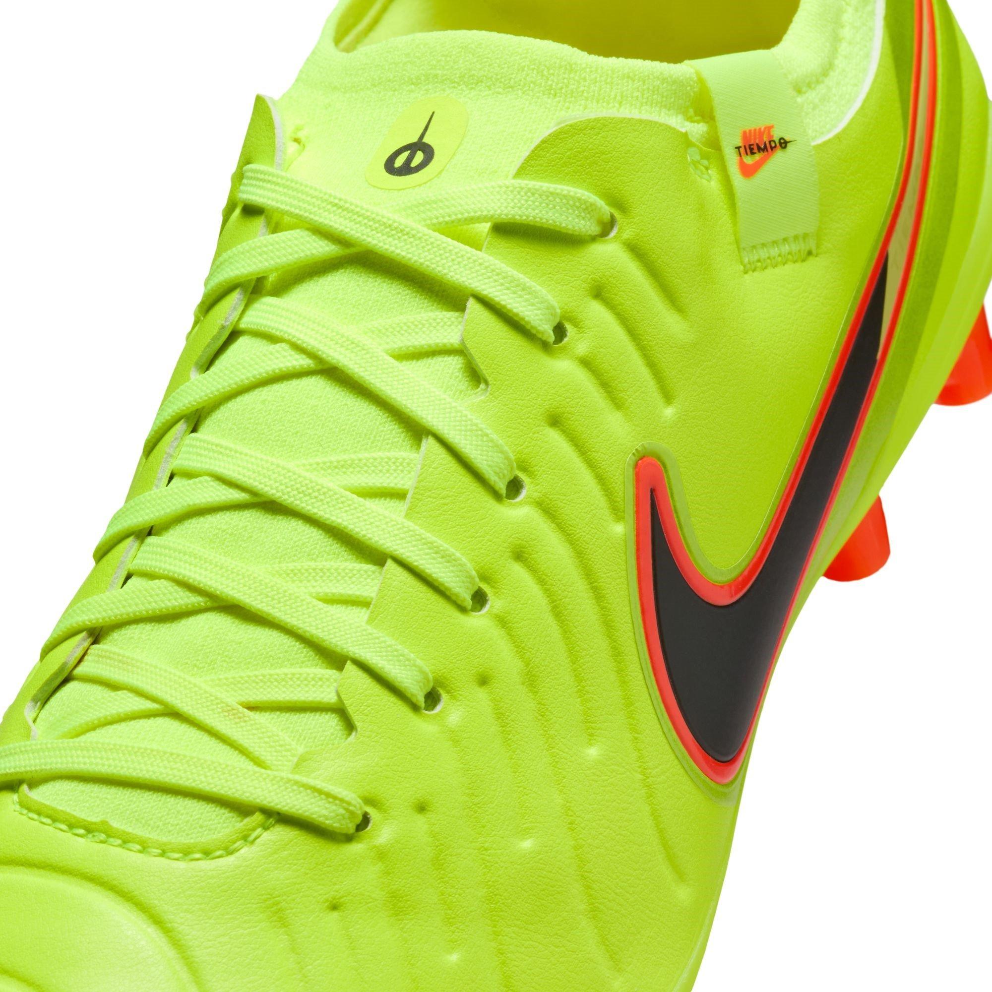 Volt/Schwarz - Nike - Tiempo Legend 10 Pro Adults Artificial Ground Boots - 7