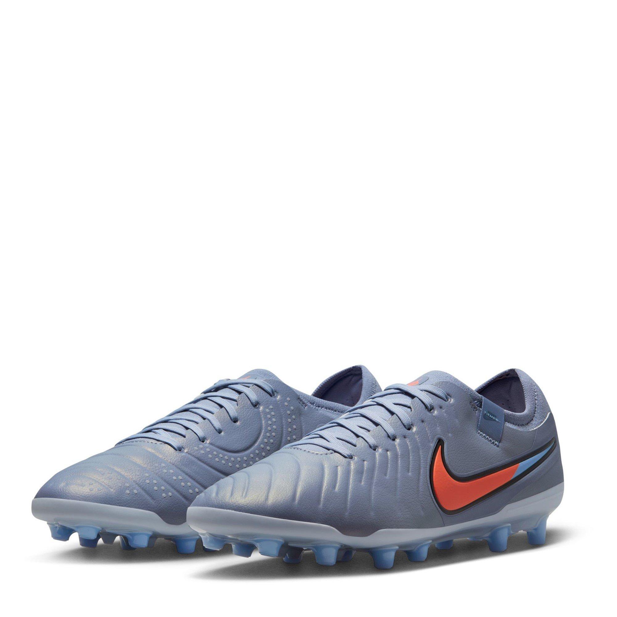 Azul/Negro - Nike - Tiempo Legend 10 Pro Adults Artificial Ground Boots - 4