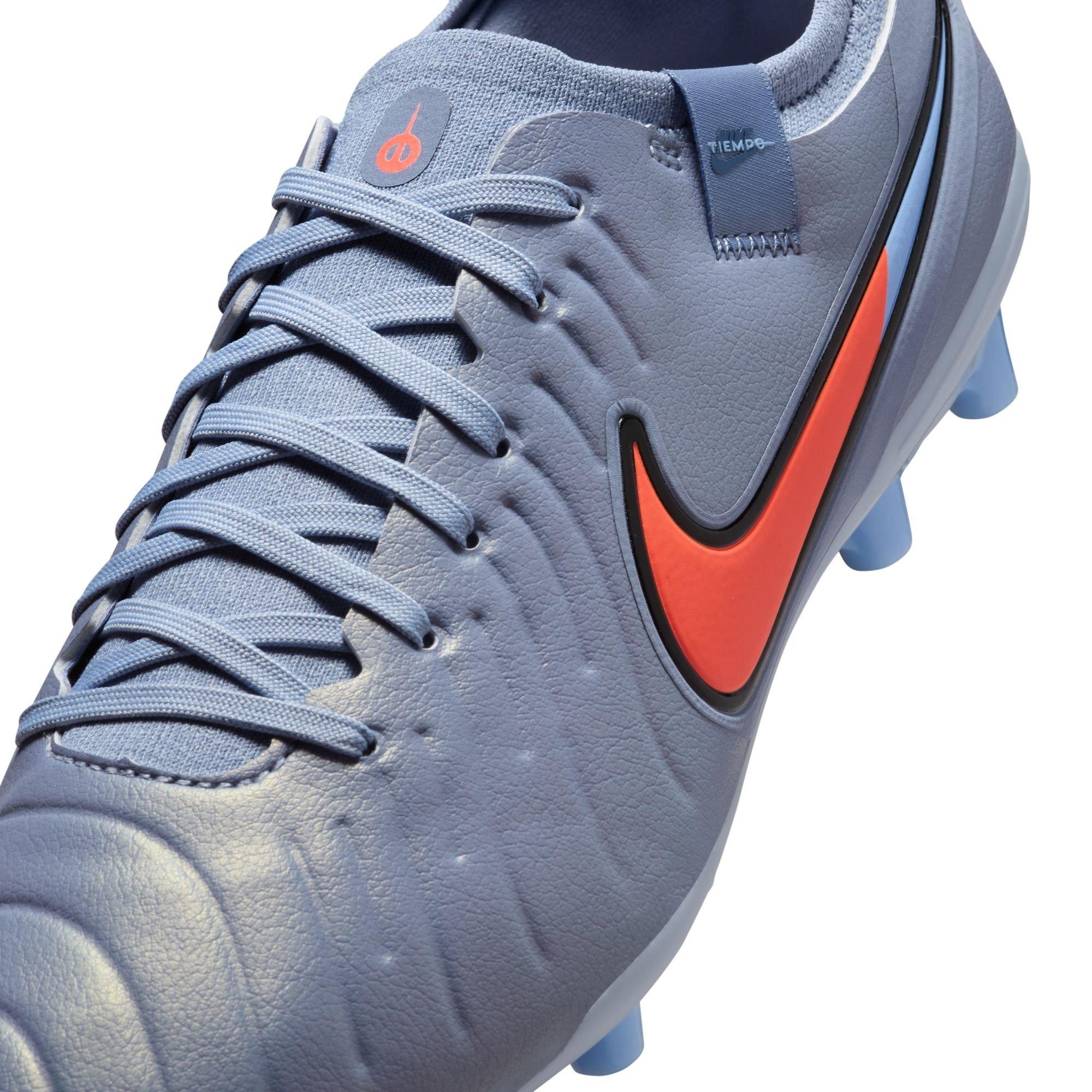 Azul/Negro - Nike - Tiempo Legend 10 Pro Adults Artificial Ground Boots - 8