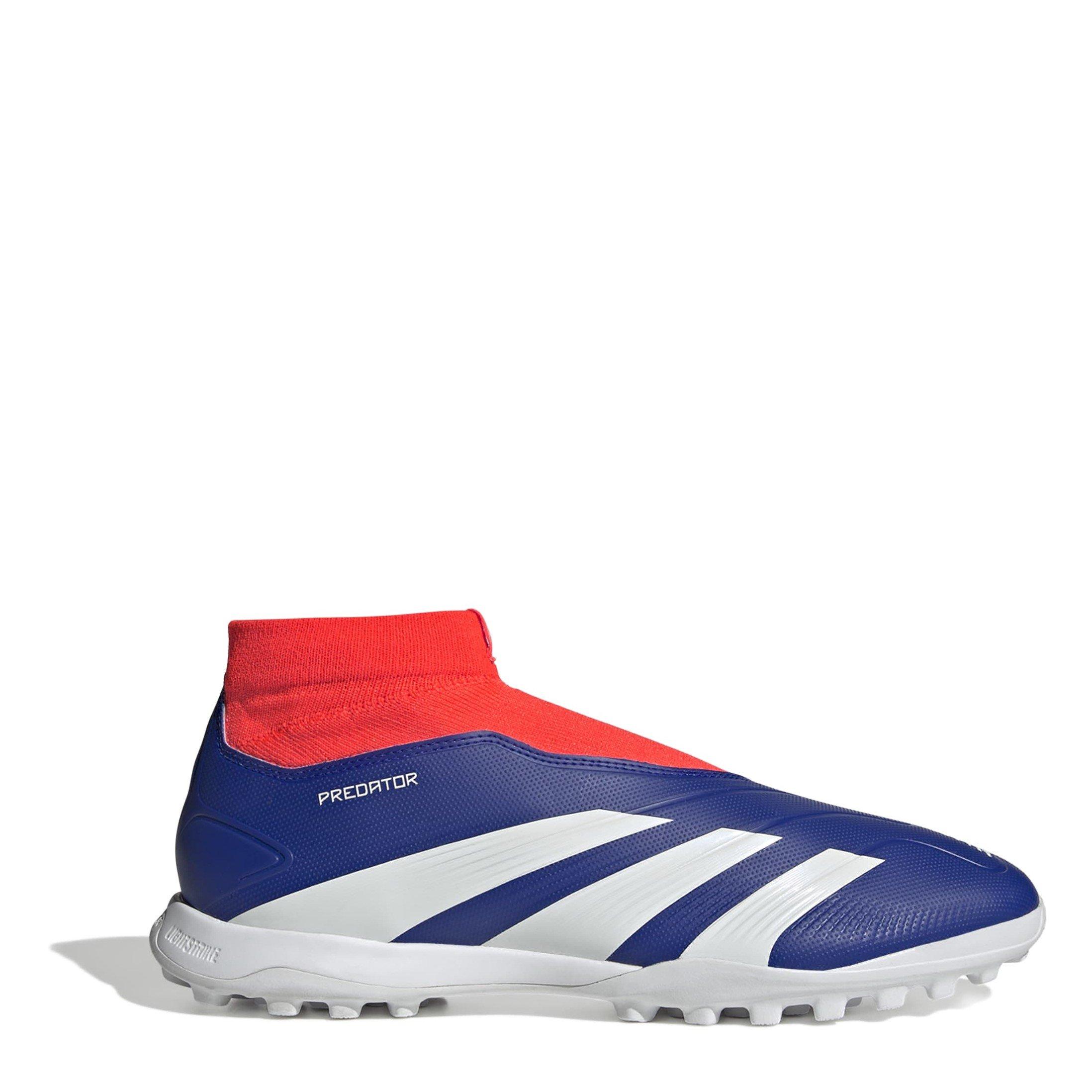 Klar Blå - adidas - Predator League Laceless Astro Turf Football Boots - 1