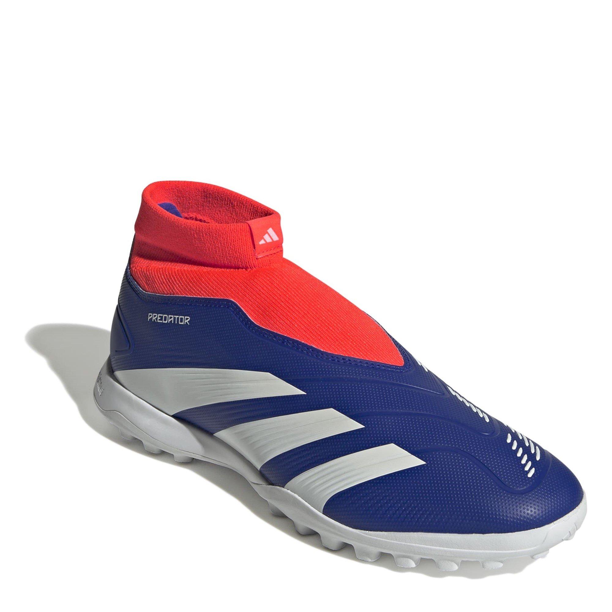 Klar Blå - adidas - Predator League Laceless Astro Turf Football Boots - 3