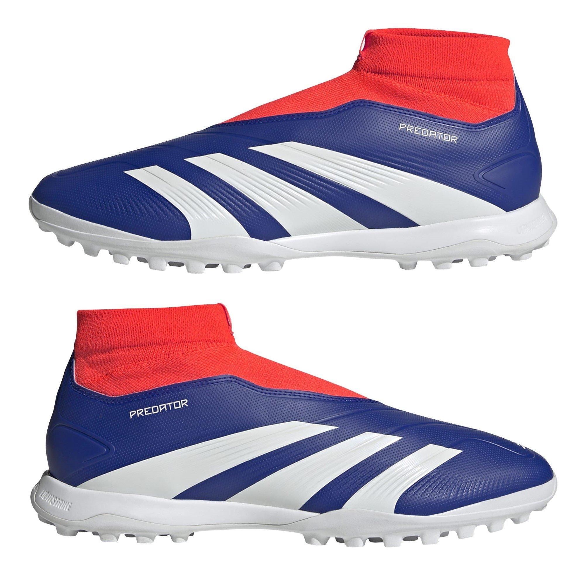 Klar Blå - adidas - Predator League Laceless Astro Turf Football Boots - 9
