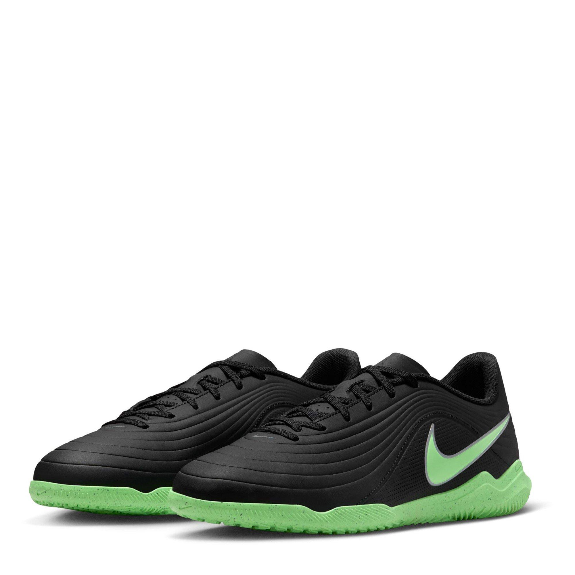 Black/Green - Nike - Men's Tiempo Club IC Indoor Football Boot - 4