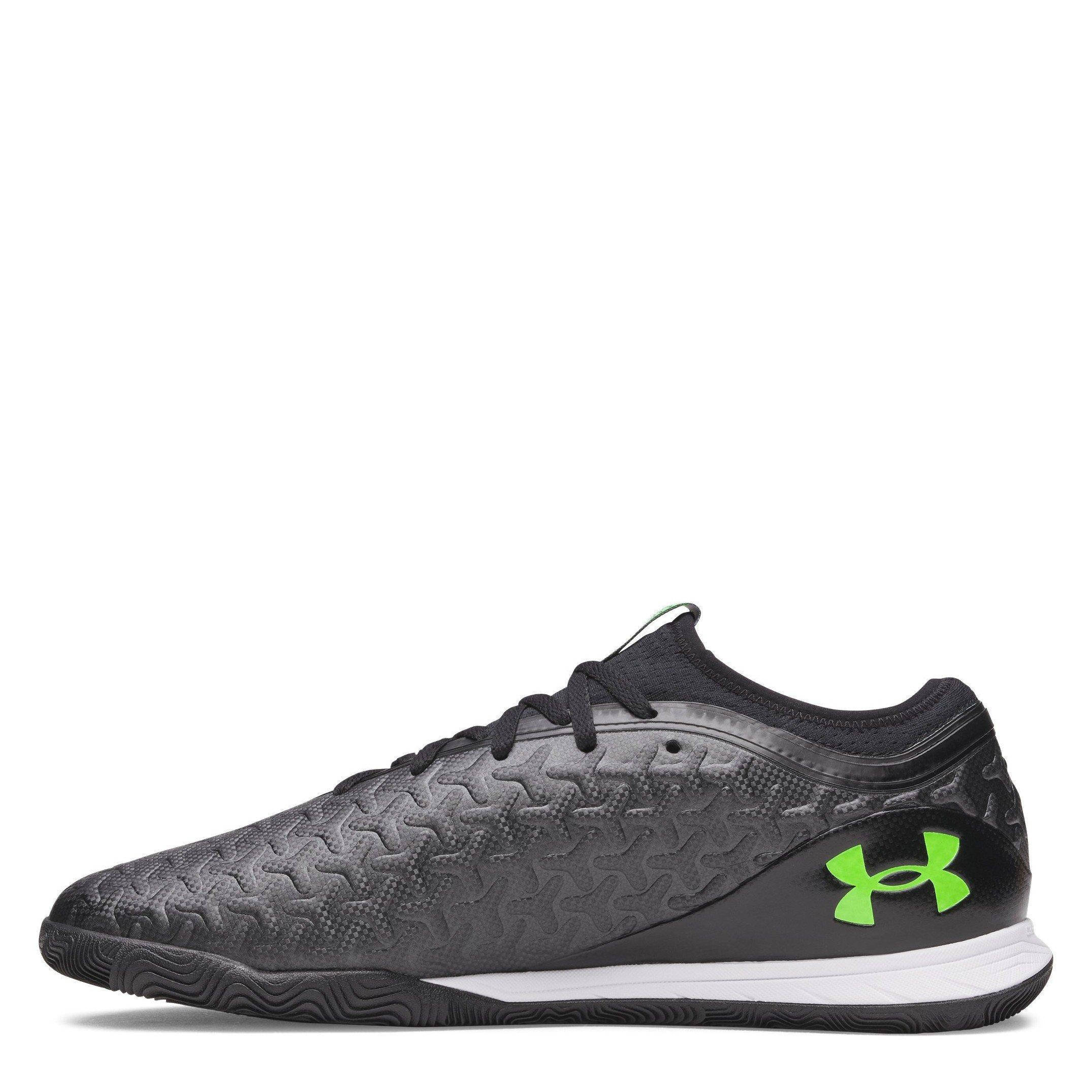 Zwart / Groen - Under Armour - Unisex Adults' Magnetico Select 6 Indoor Football Boot - 2