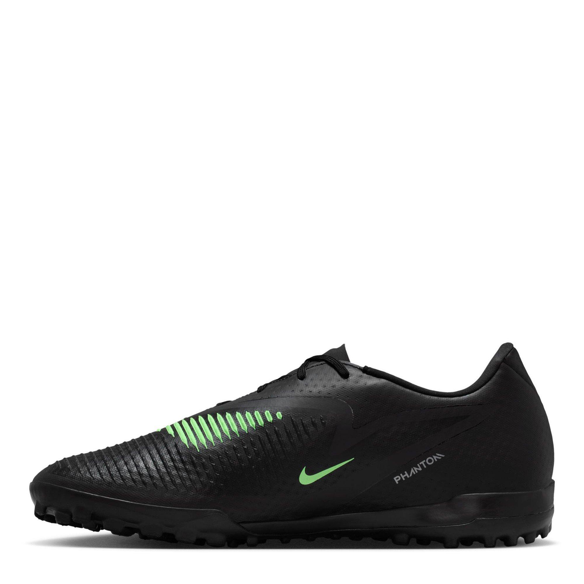 Black/Green - Nike - Phantom 6 Low Academy Adults Astro Turf Football Boots - 2
