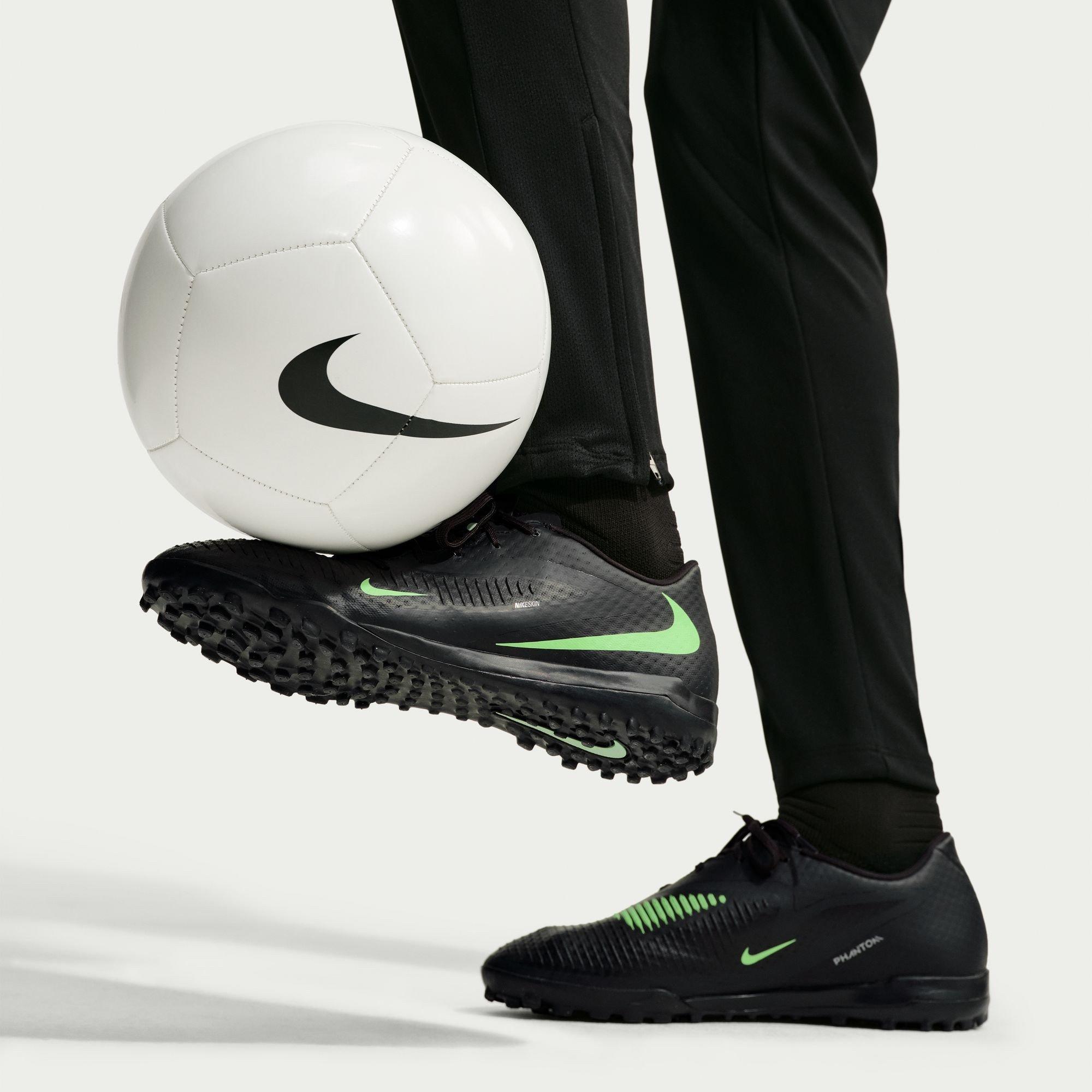 Black/Green - Nike - Phantom 6 Low Academy Adults Astro Turf Football Boots - 3