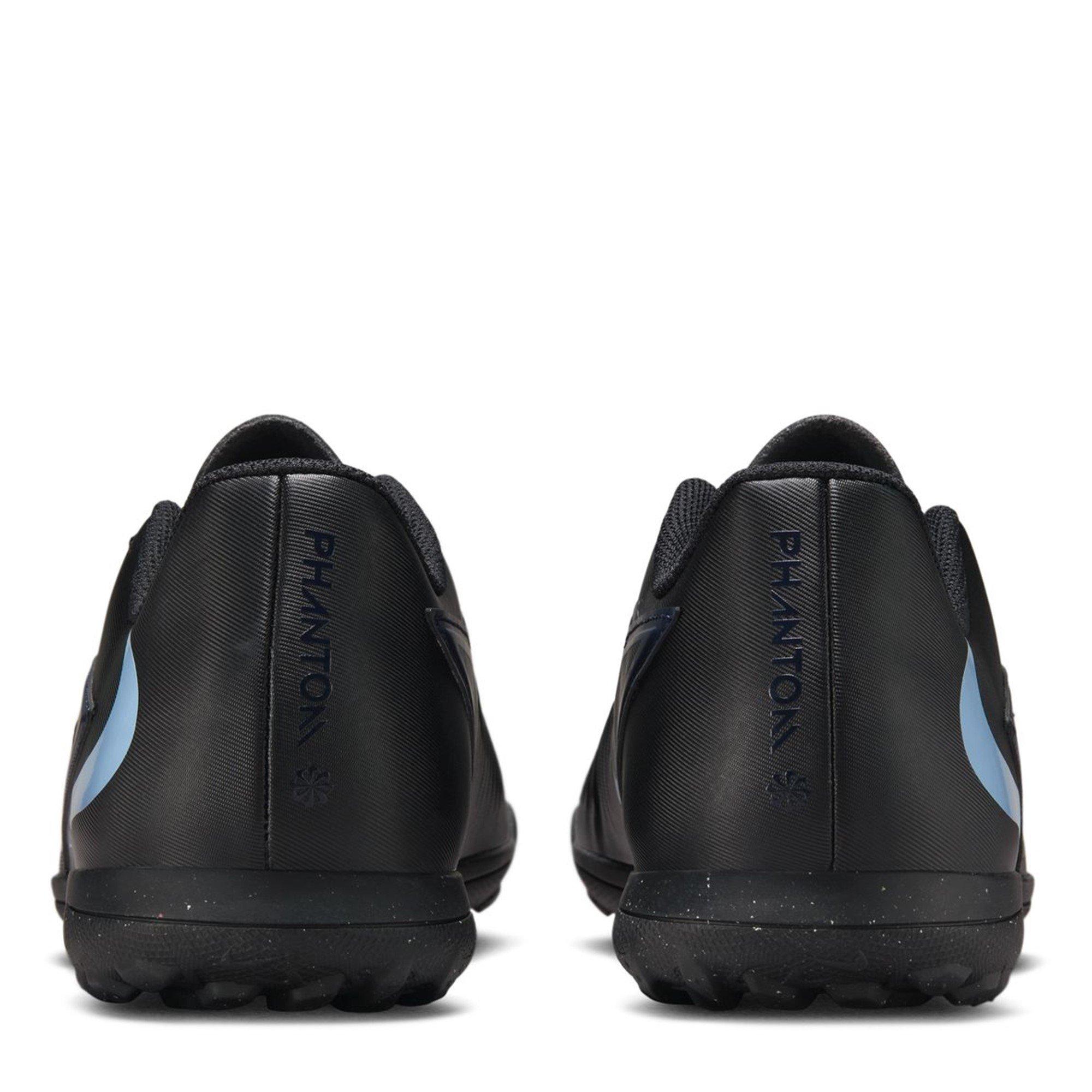 Schwarz/Schwarz - Nike - Phantom 6 Low Club Adults Astro Turf Football Boots - 5