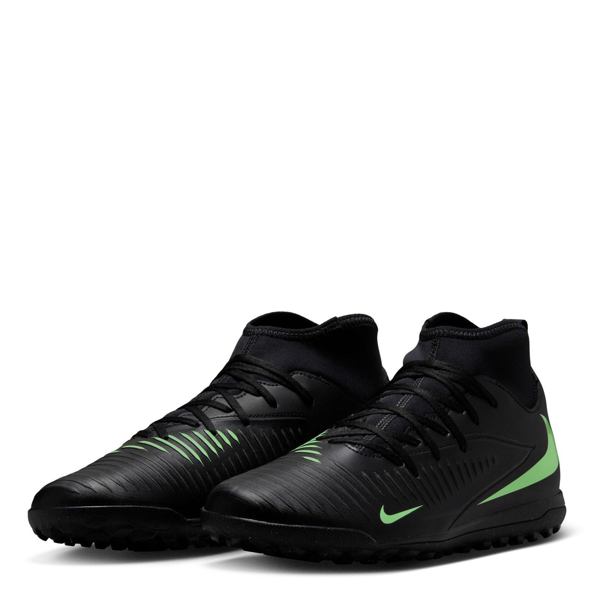 Black/Green - Nike - Phantom 6 Club Adults Astro Turf Football Boots - 4
