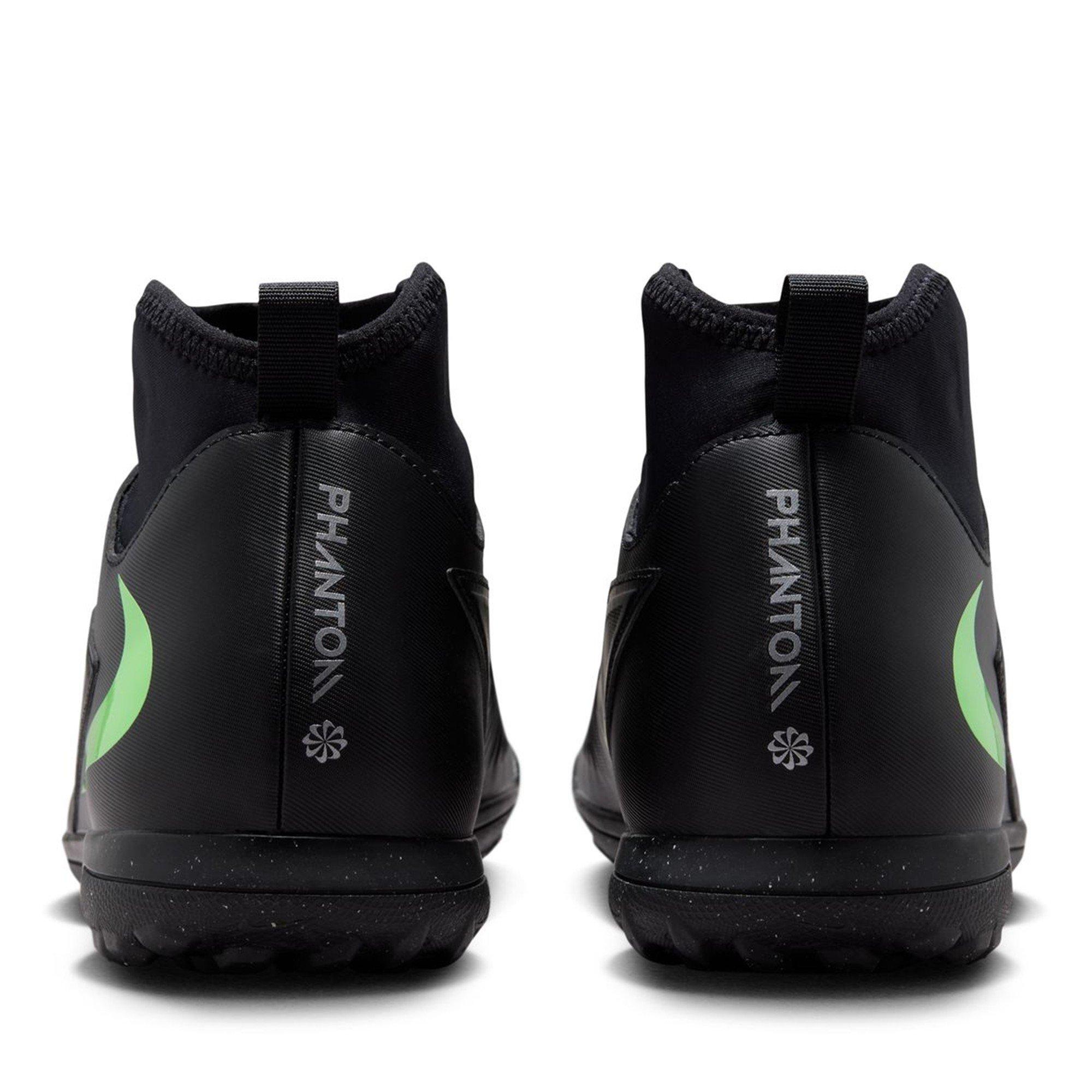 Black/Green - Nike - Phantom 6 Club Adults Astro Turf Football Boots - 5