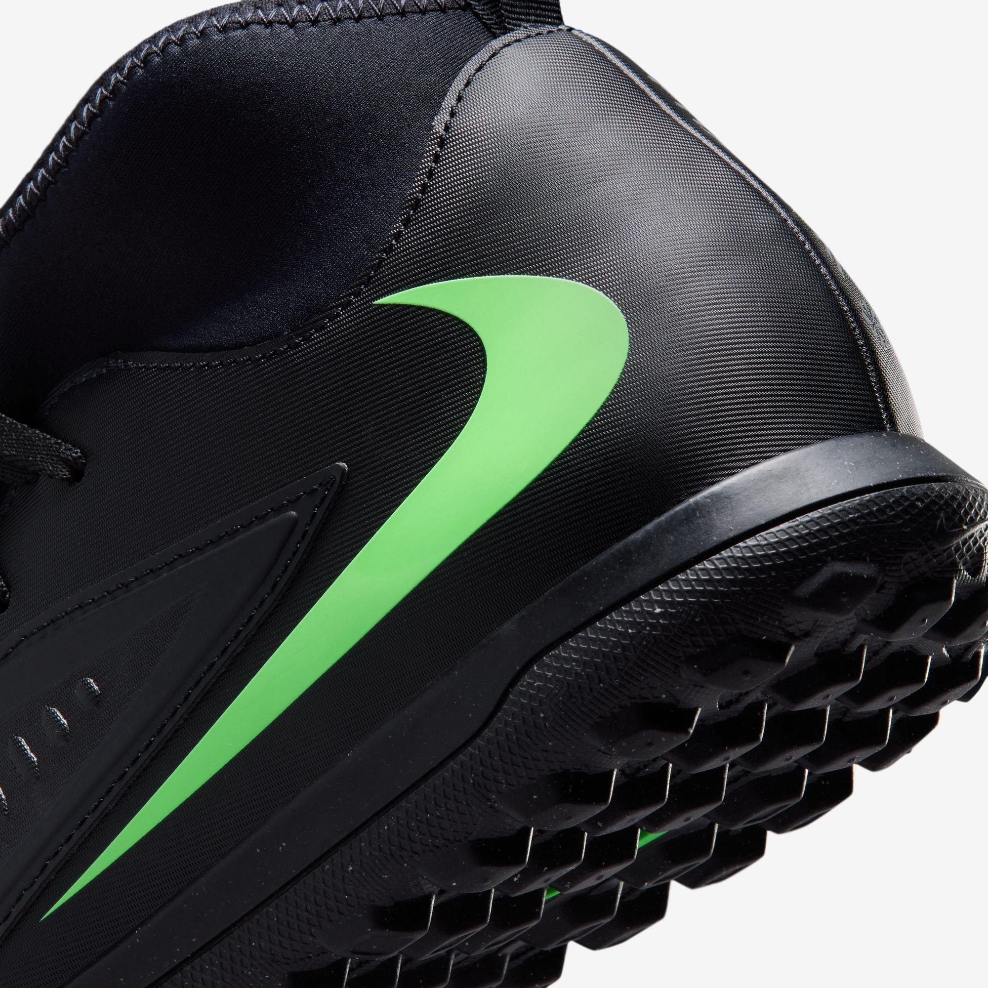 Black/Green - Nike - Phantom 6 Club Adults Astro Turf Football Boots - 8