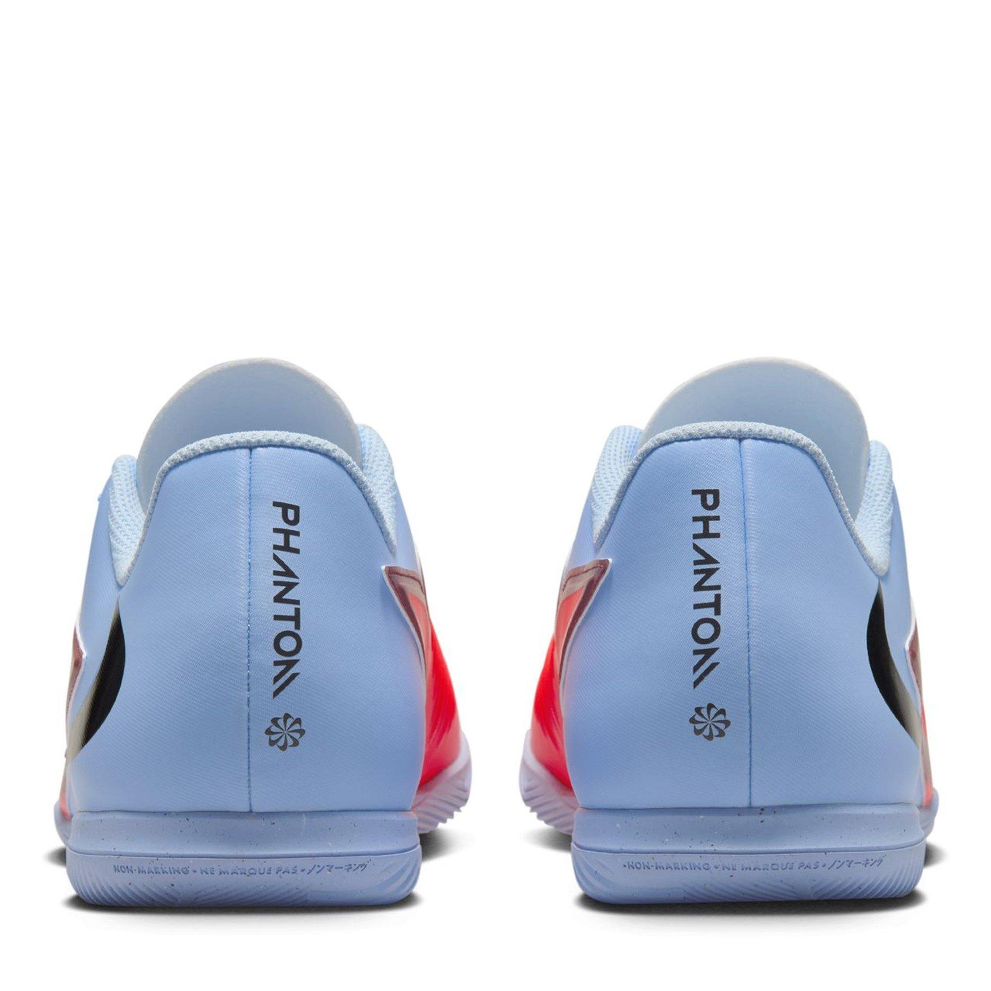 Blå/Lilla - Nike - Phantom 6 Club Adults Indoor Football Boots - 5