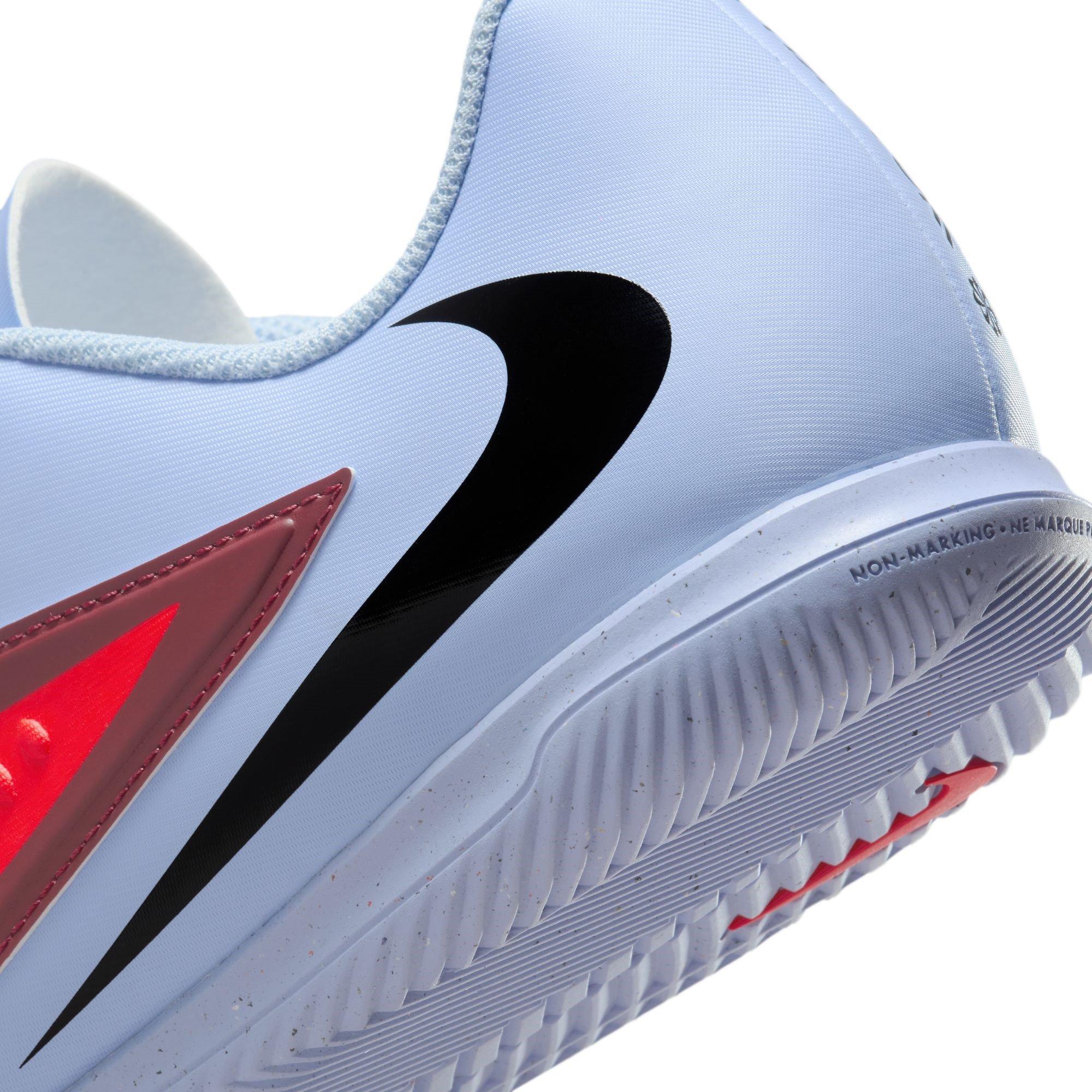 Blå/Lilla - Nike - Phantom 6 Club Adults Indoor Football Boots - 8