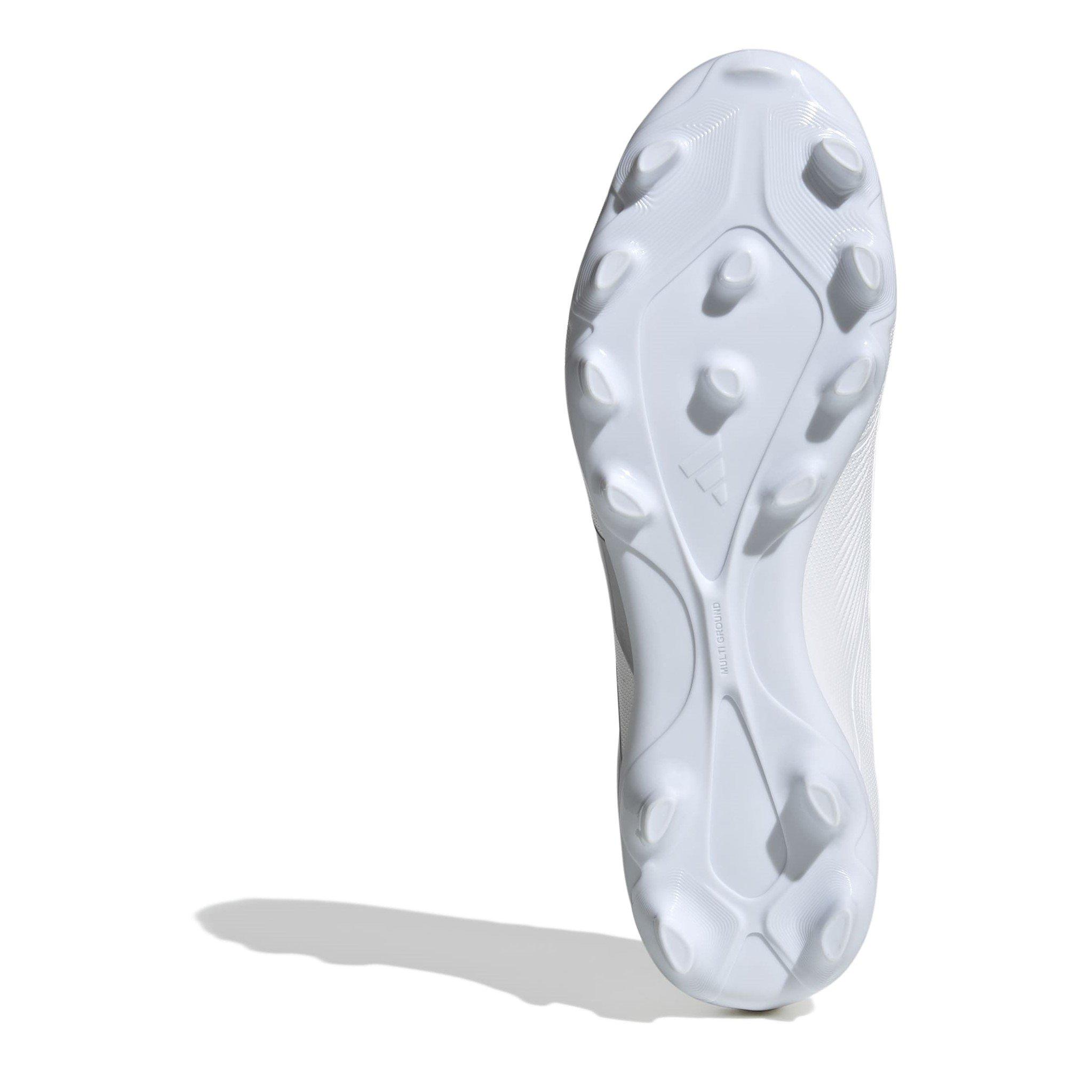 Wht/Slr/Gry - adidas - Predator 24 League Low Multi-Ground Football Boots - 6