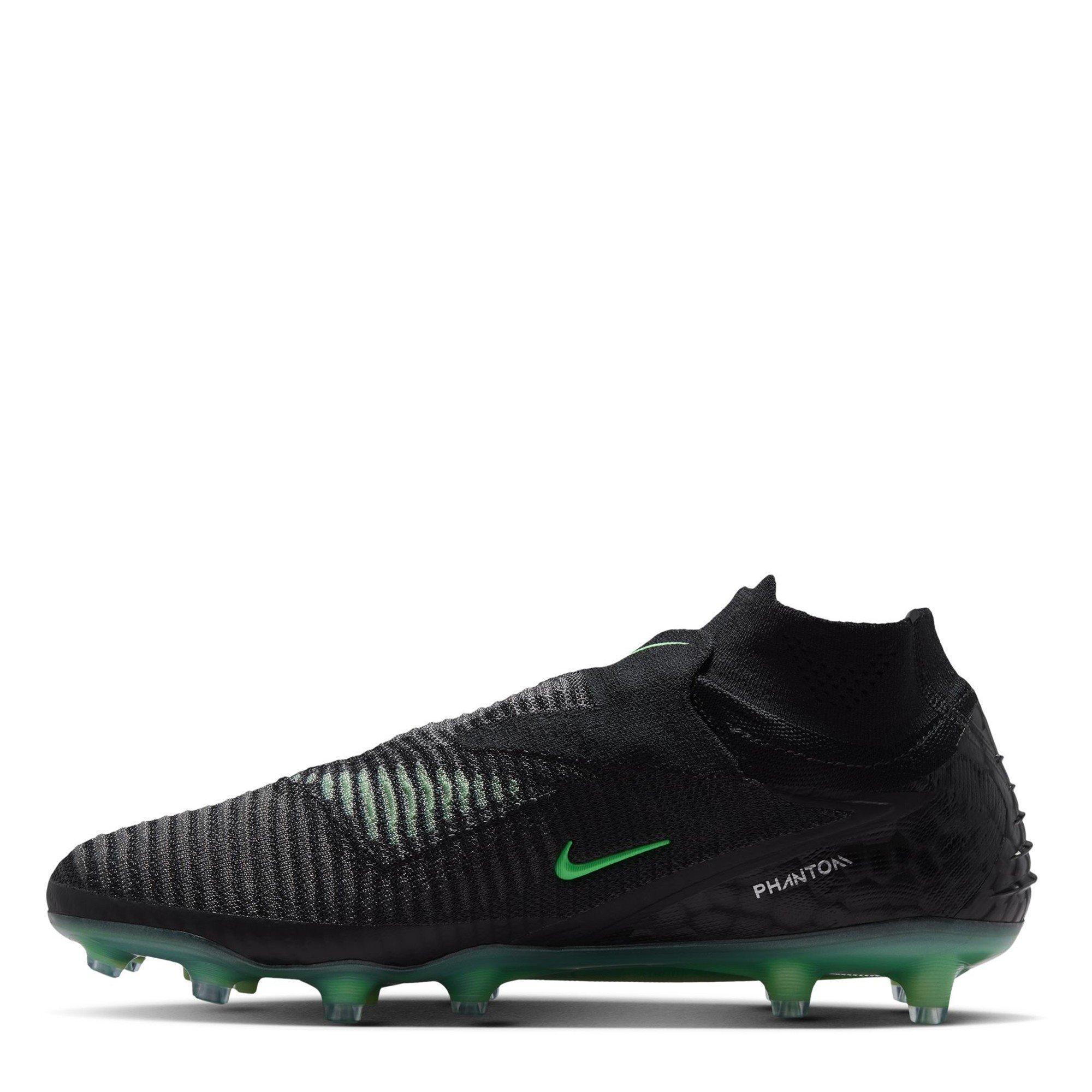 Black/Green - Nike - Phantom 6 High Elite Artificial-Grass Football Boot - 2