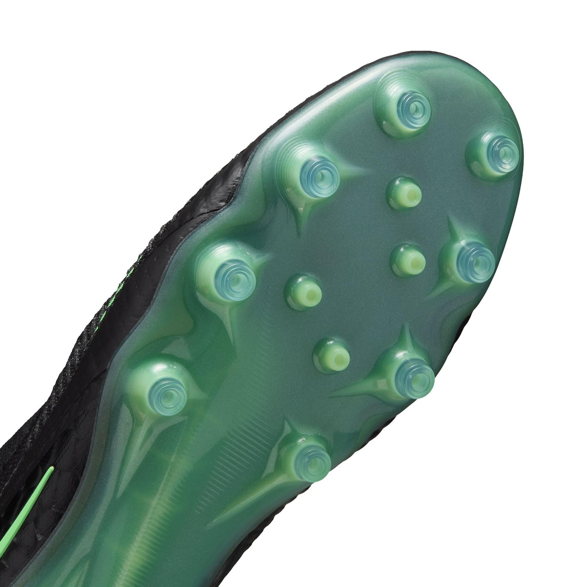 Black/Green - Nike - Phantom 6 High Elite Artificial-Grass Football Boot - 7