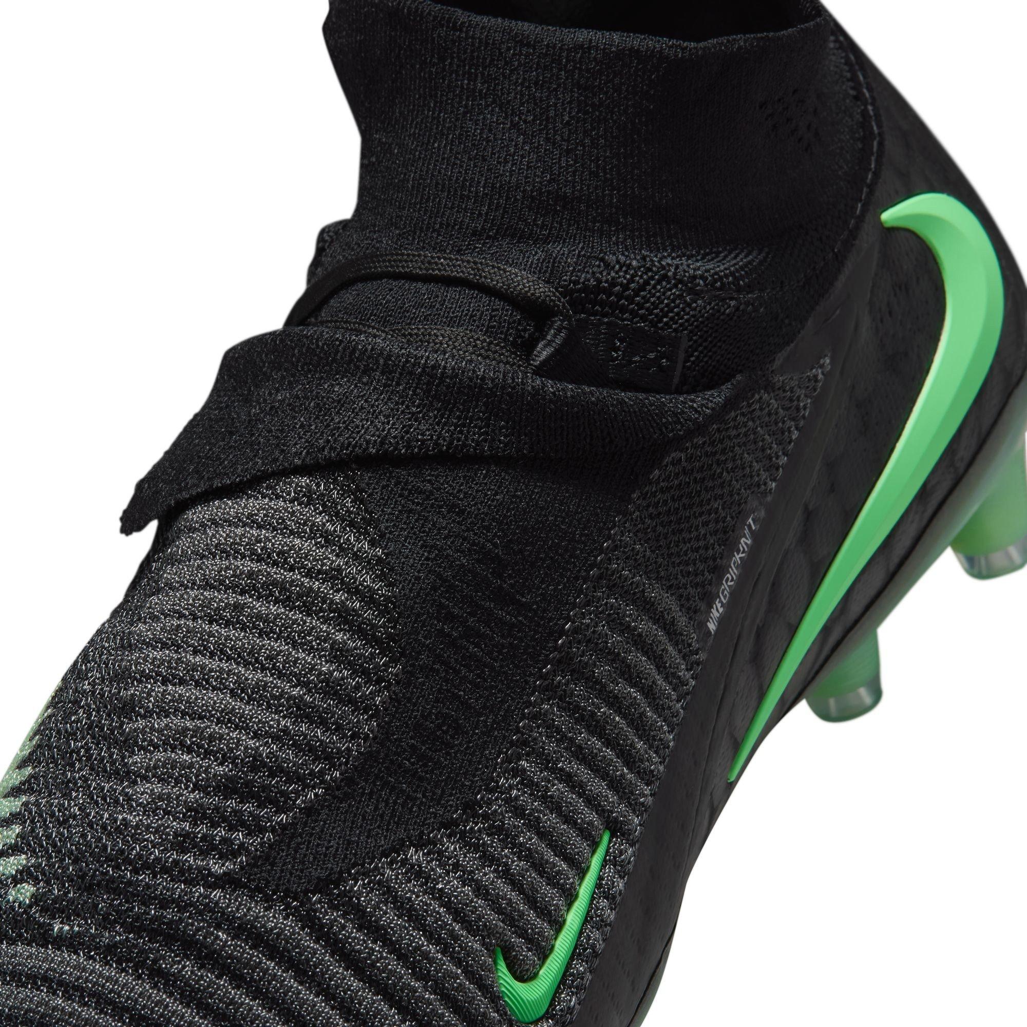 Black/Green - Nike - Phantom 6 High Elite Artificial-Grass Football Boot - 8