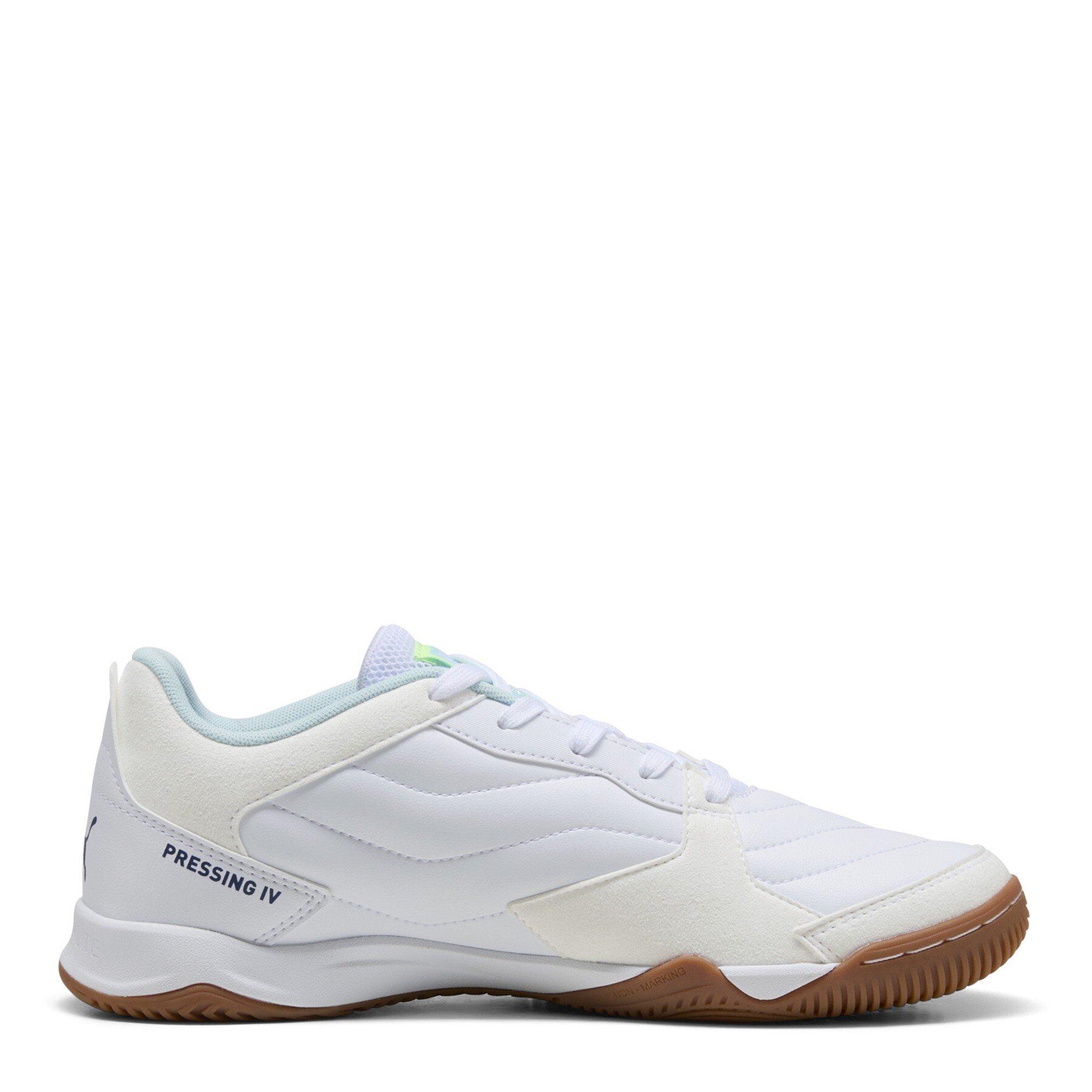 Puma White-Aq - Puma - Men's Pressing IV Indoor Football Boots - 4