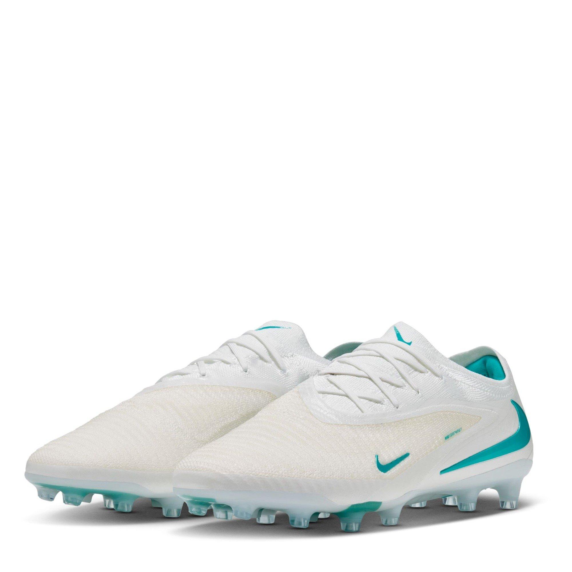 White/Cactus - Nike - Phantom 6 Low Elite Adults Artificial Ground Football Boots - 4