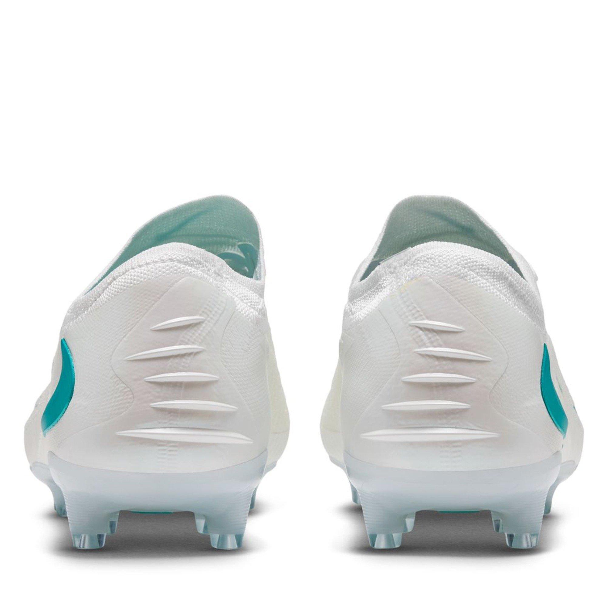 White/Cactus - Nike - Phantom 6 Low Elite Adults Artificial Ground Football Boots - 5