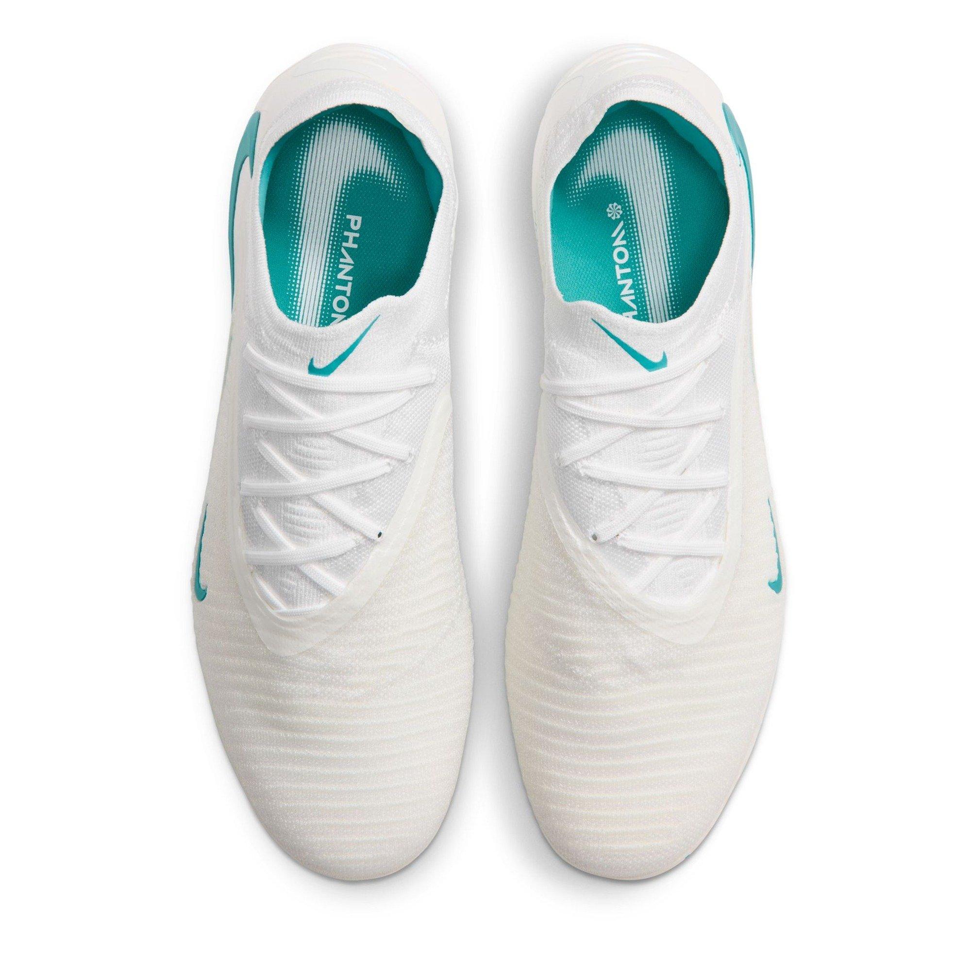 White/Cactus - Nike - Phantom 6 Low Elite Adults Artificial Ground Football Boots - 6
