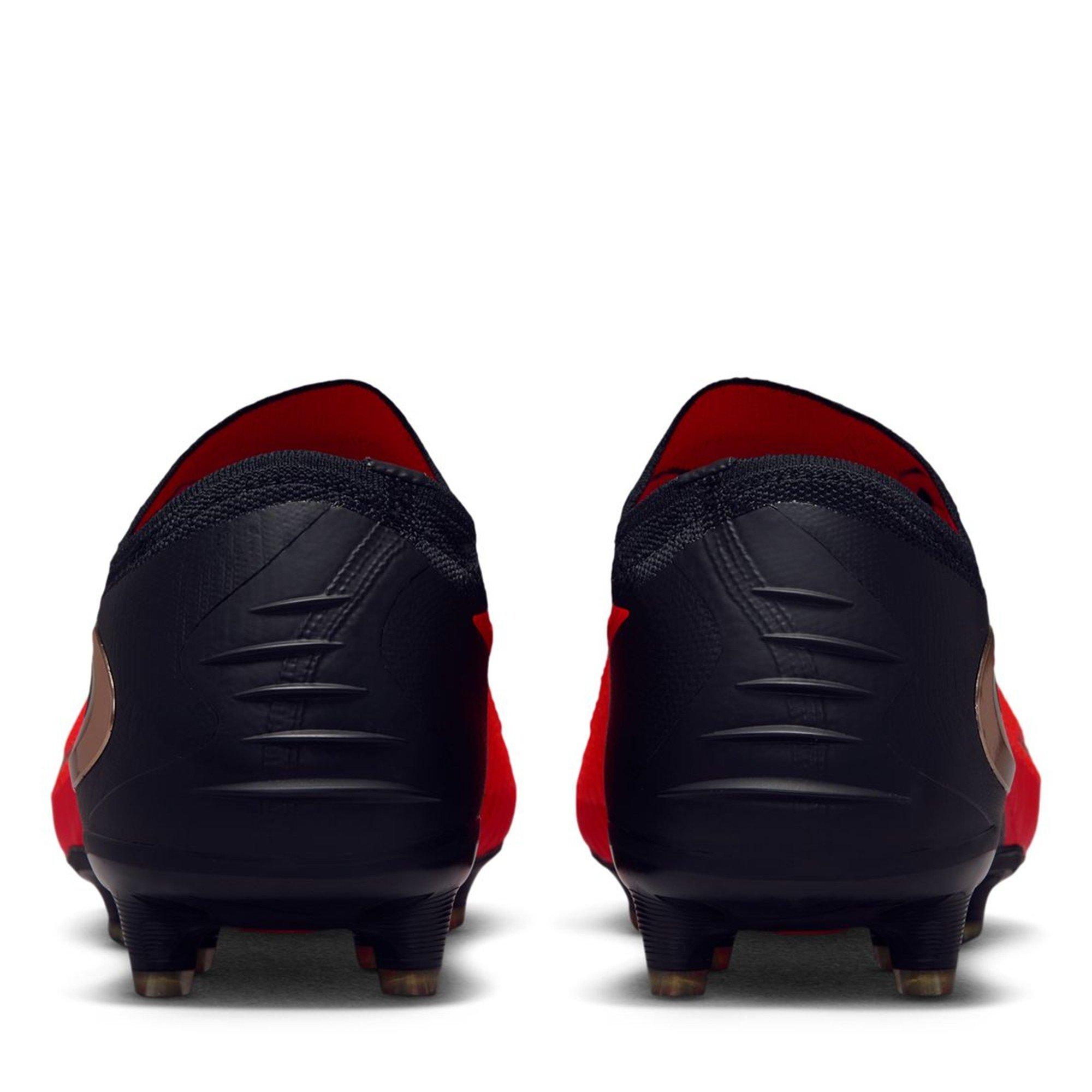 Rojo/Negro - Nike - Phantom 6 Low Elite Adults Artificial Ground Football Boots - 5
