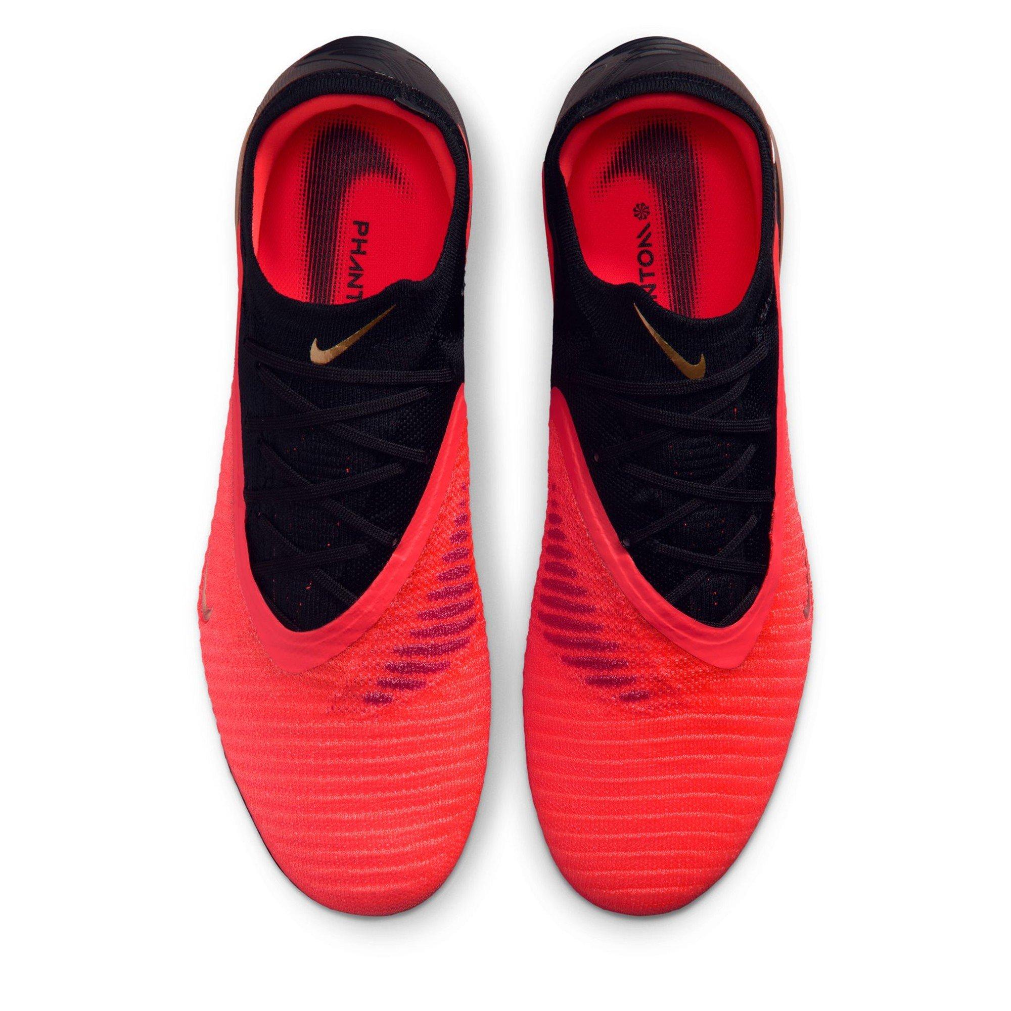 Rojo/Negro - Nike - Phantom 6 Low Elite Adults Artificial Ground Football Boots - 6